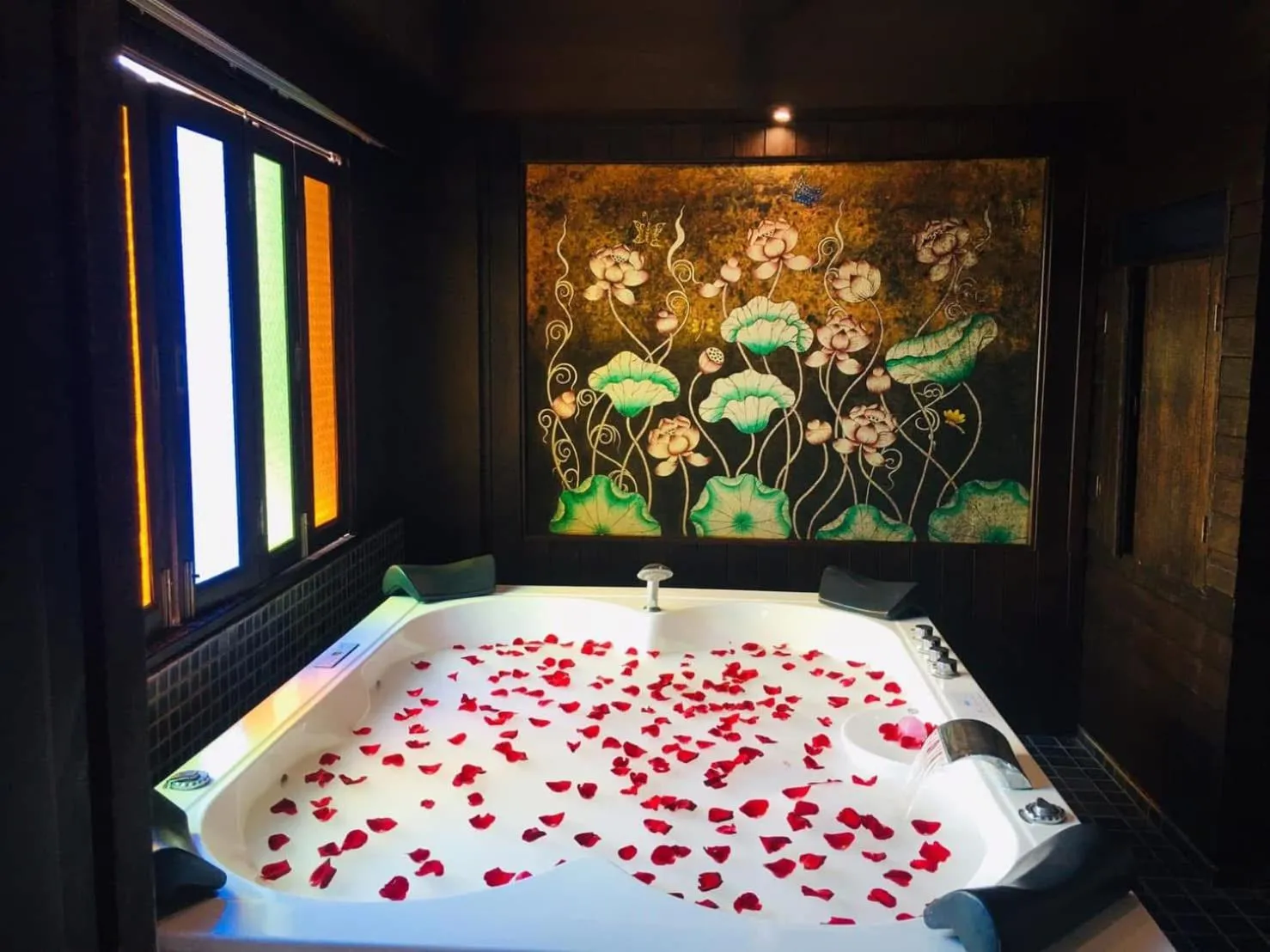 Hot Tub, Bed in Singha Montra Lanna Boutique Style Hotel