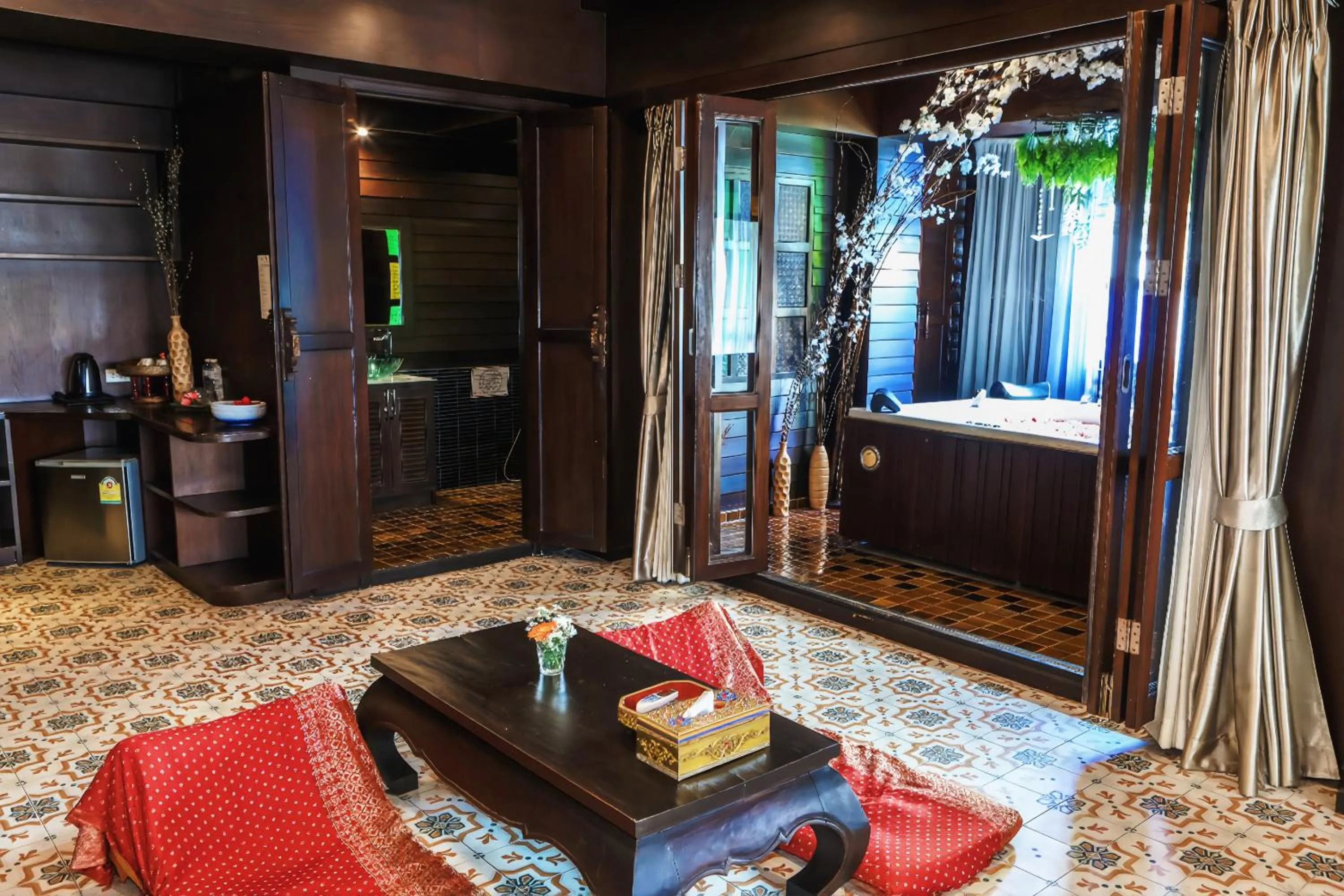 Living room in Singha Montra Lanna Boutique Style Hotel