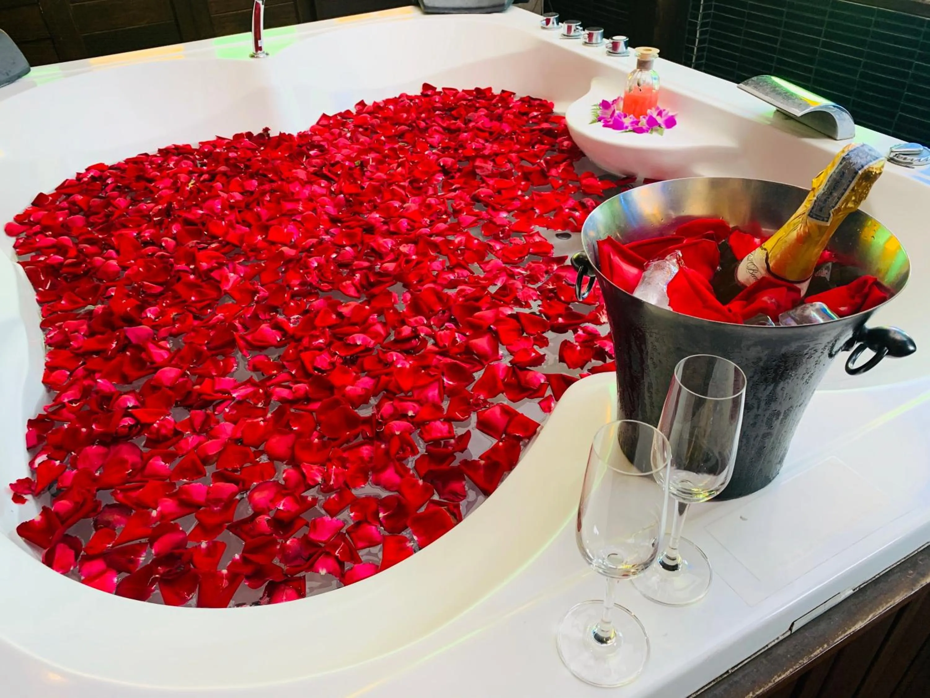 Bathroom in Singha Montra Lanna Boutique Style Hotel