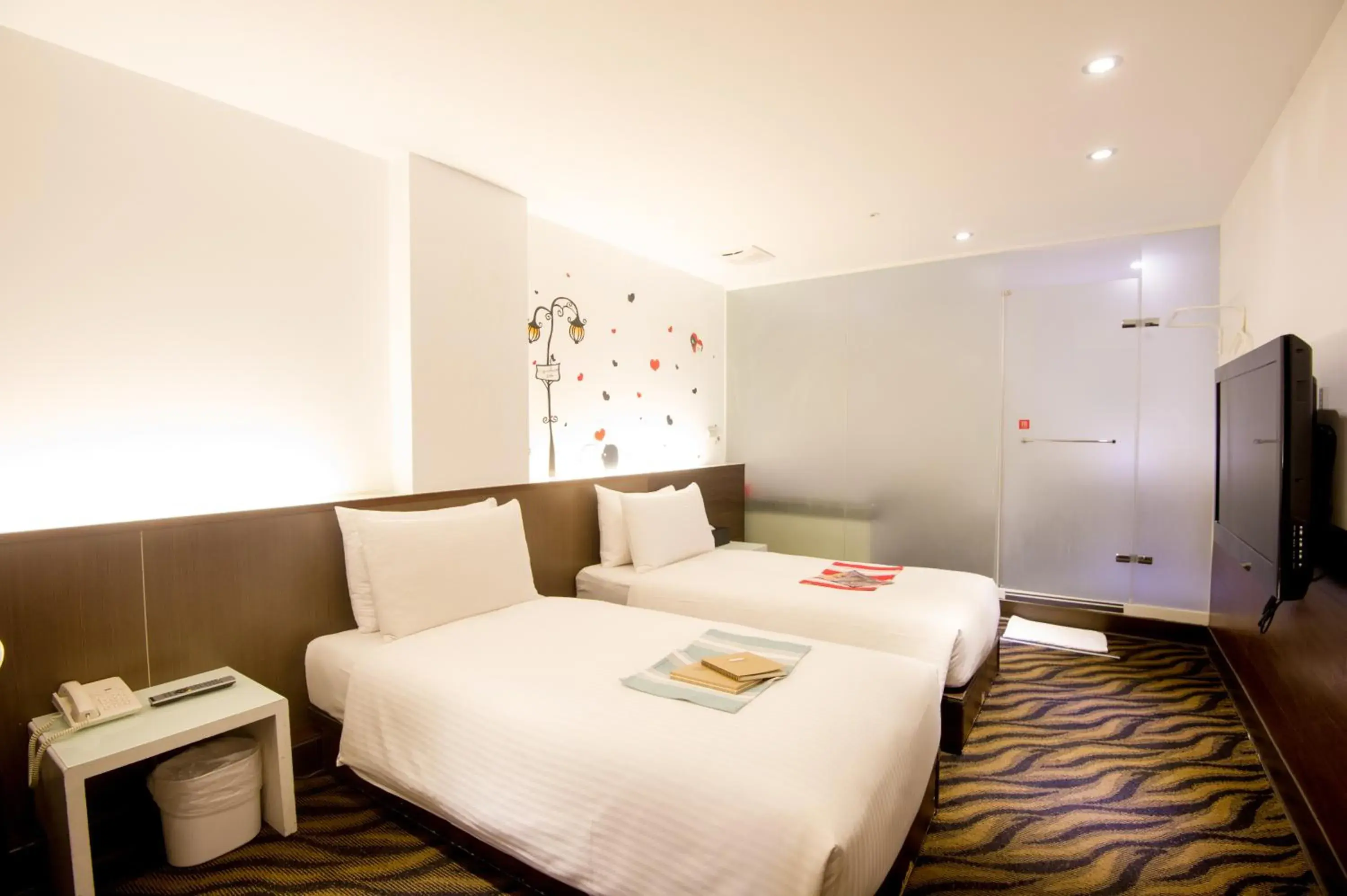 Standard Twin Room in Moshamanla Hotel - Ximen Standard Twin Room in Moshamanla Hotel - Ximen