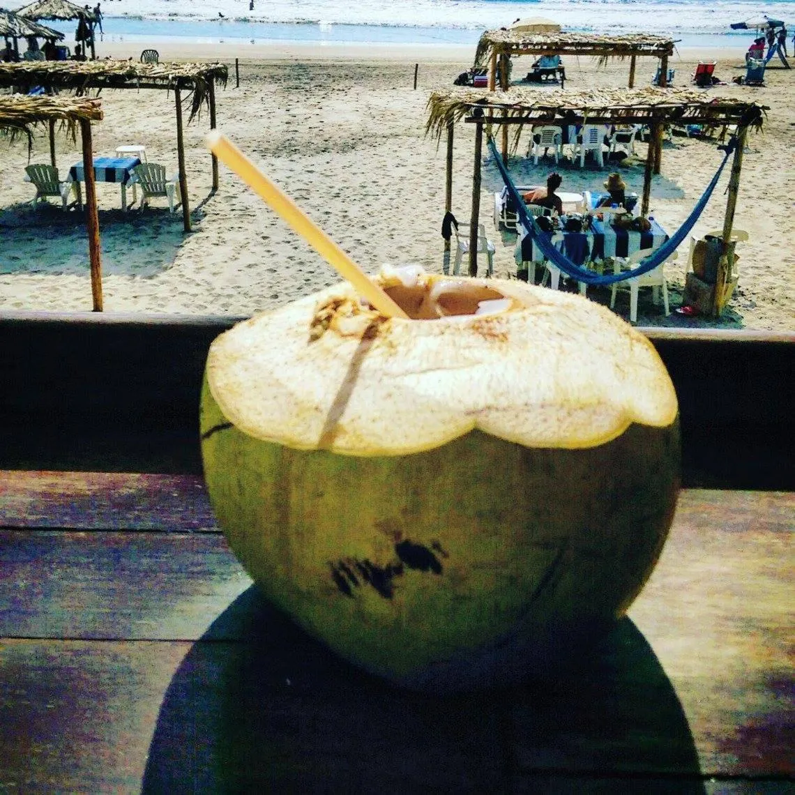 Restaurant/places to eat in Casa de las Olas Surf & Beach Club