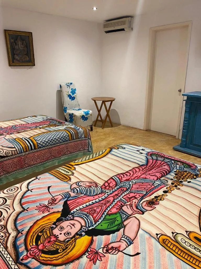 Bed in Casa de las Olas Surf & Beach Club