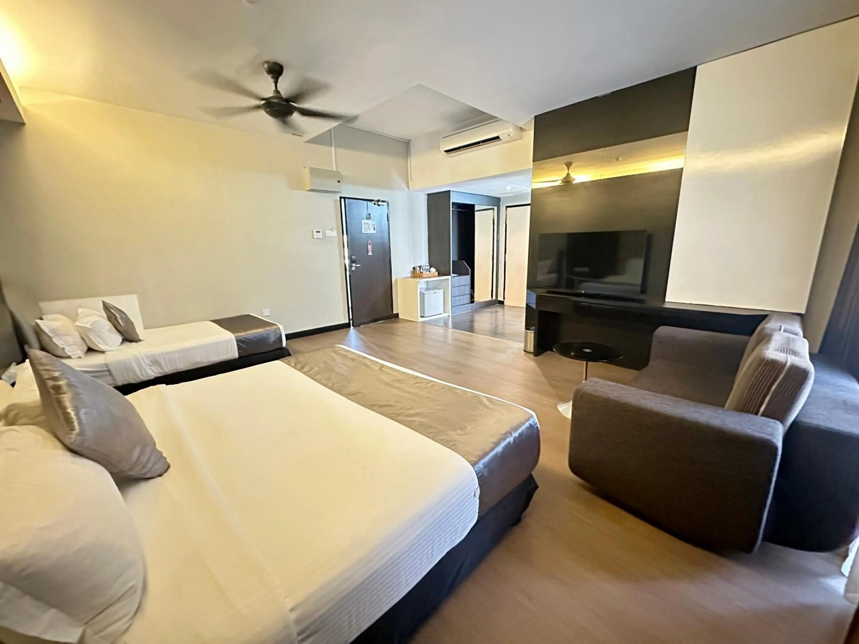Bed in The Sterling Boutique Hotel Melaka