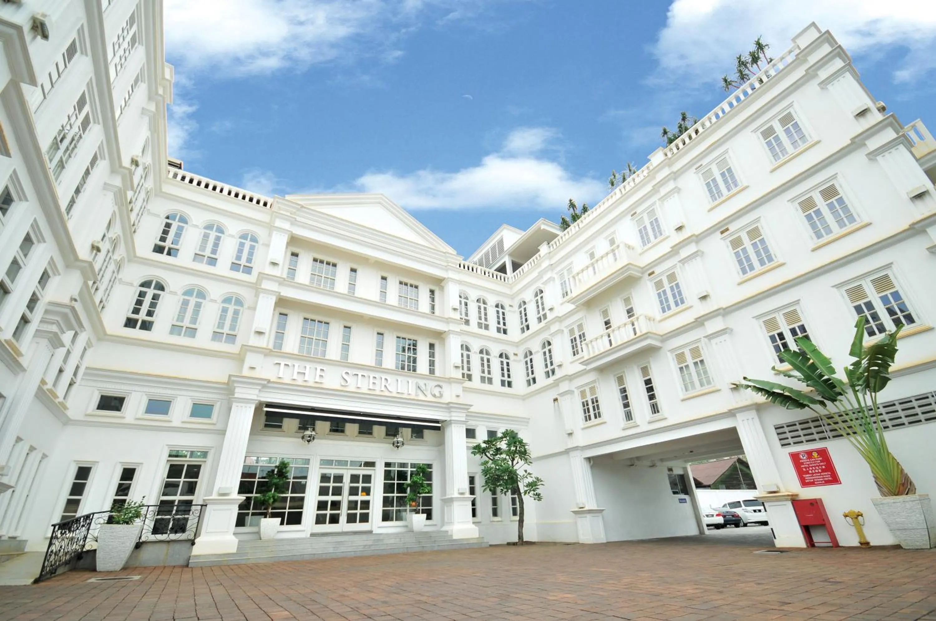 Property building in The Sterling Boutique Hotel Melaka