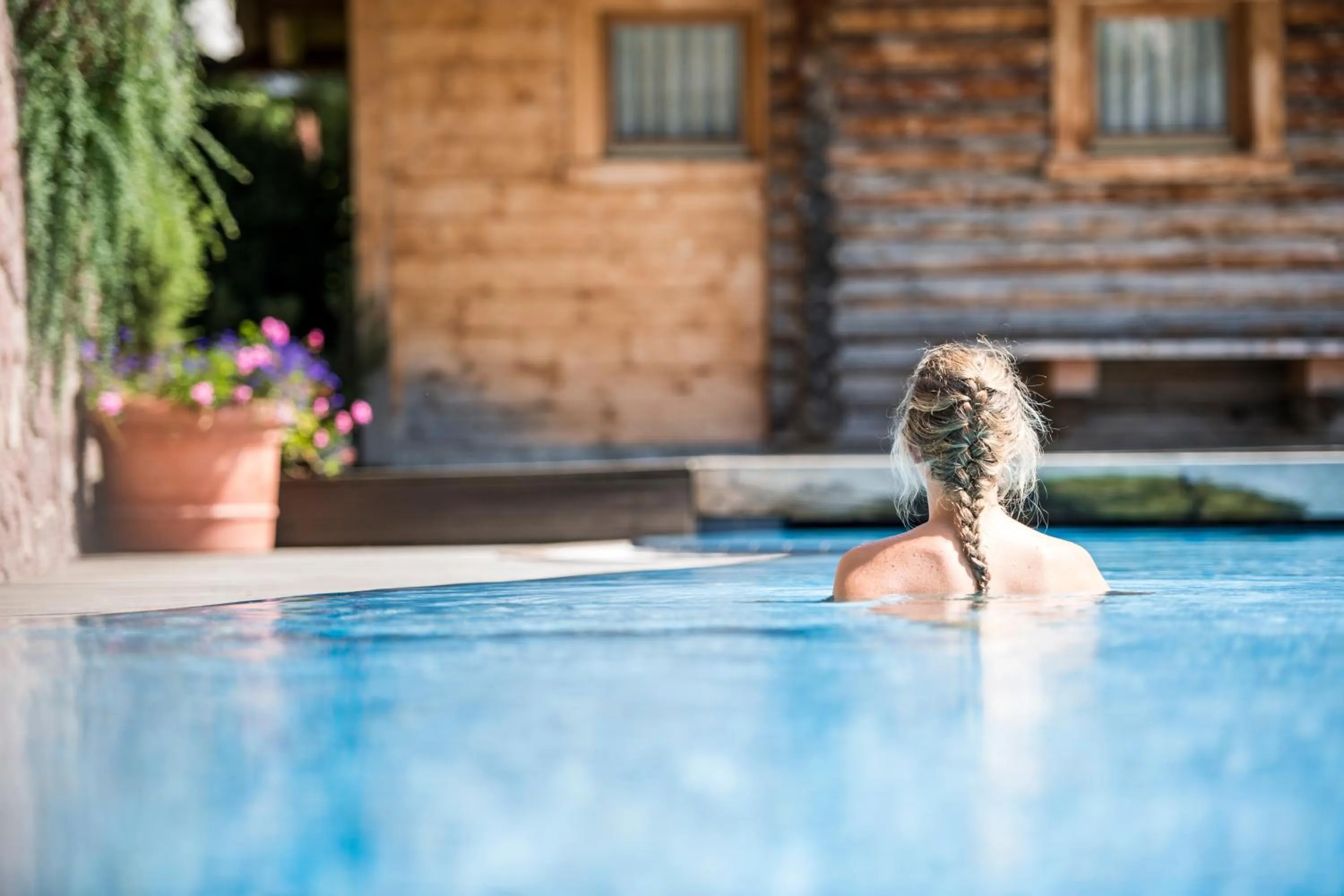 Swimming pool in Hotel Angelo Engel