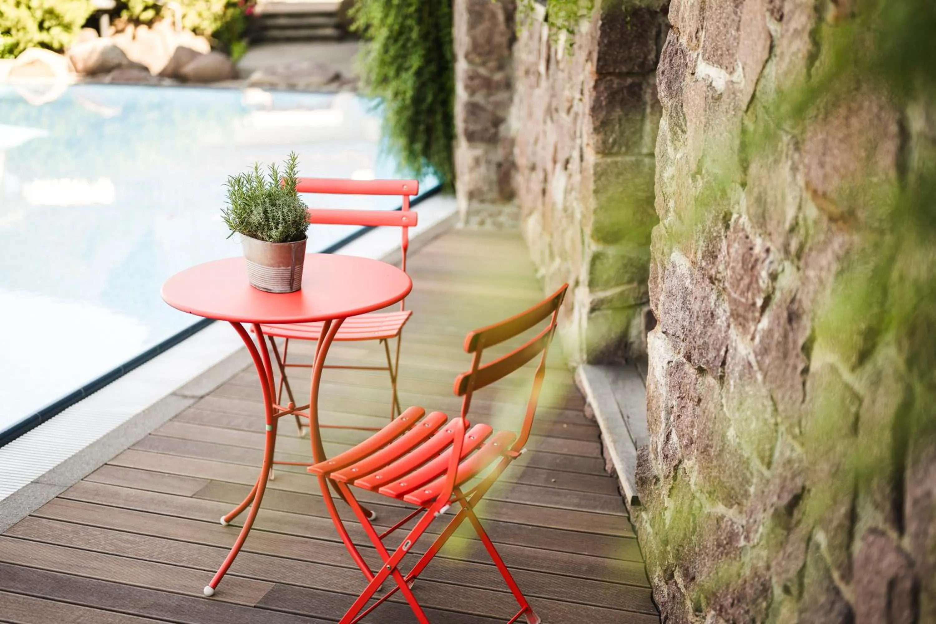 Swimming pool in Hotel Angelo Engel