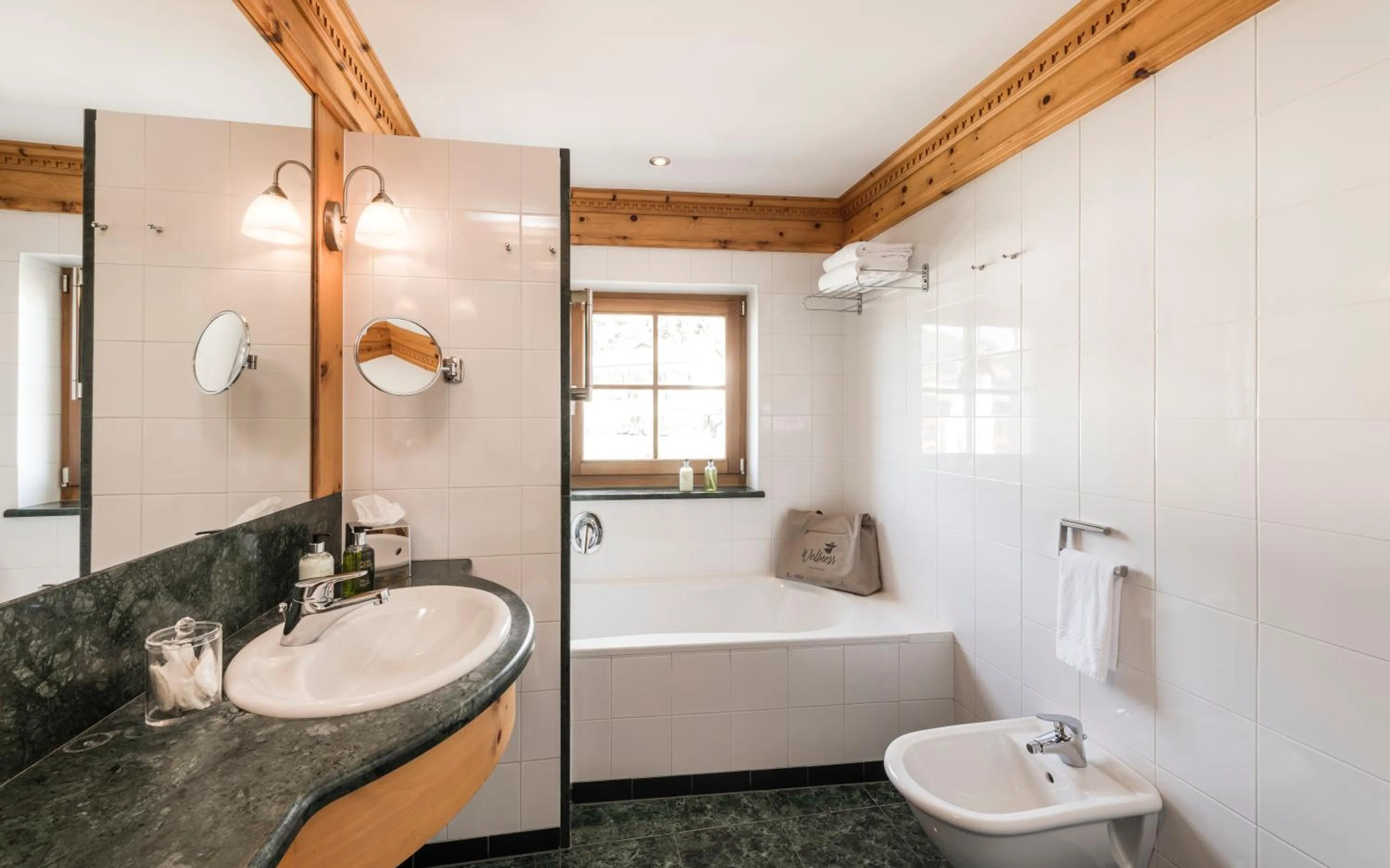 Bathroom in Hotel Angelo Engel