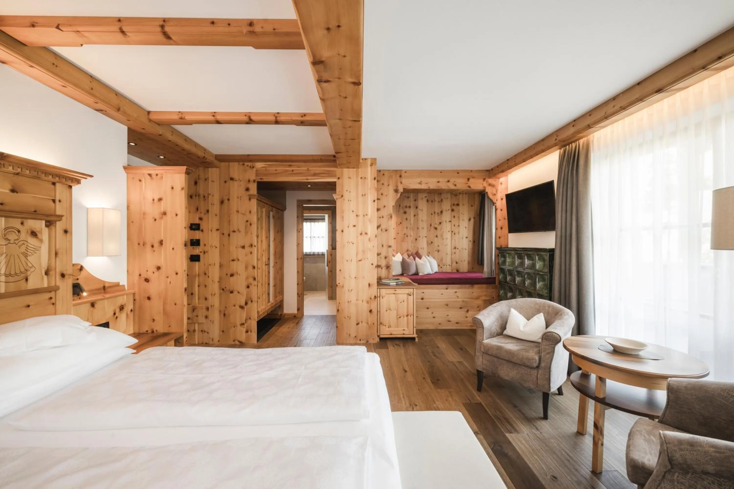 Bed in Hotel Angelo Engel