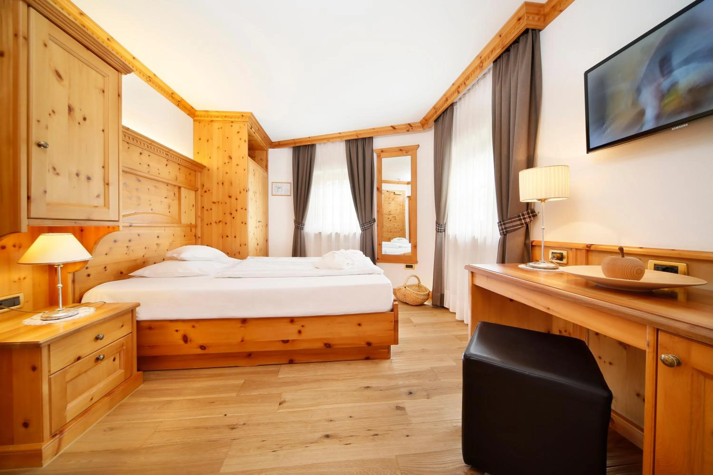 Bed in Hotel Angelo Engel