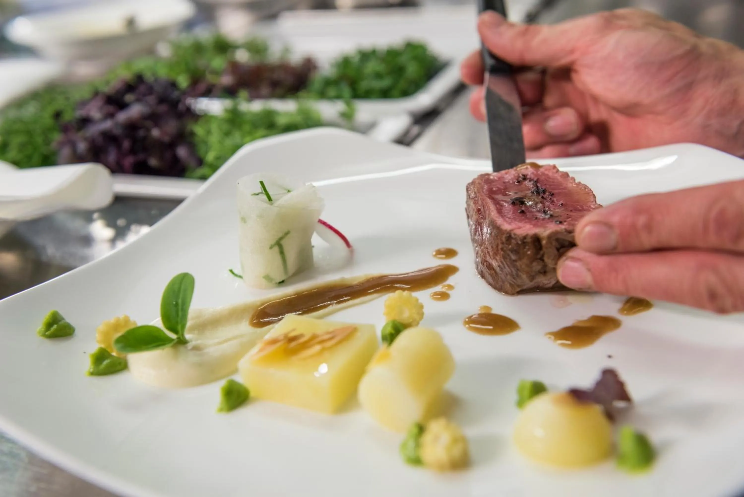 Dinner in Hotel Angelo Engel