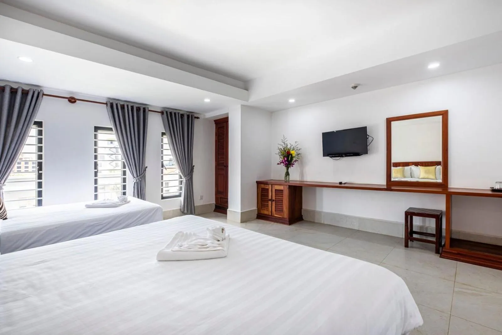 TV/Entertainment Center in Angkor City View Hotel