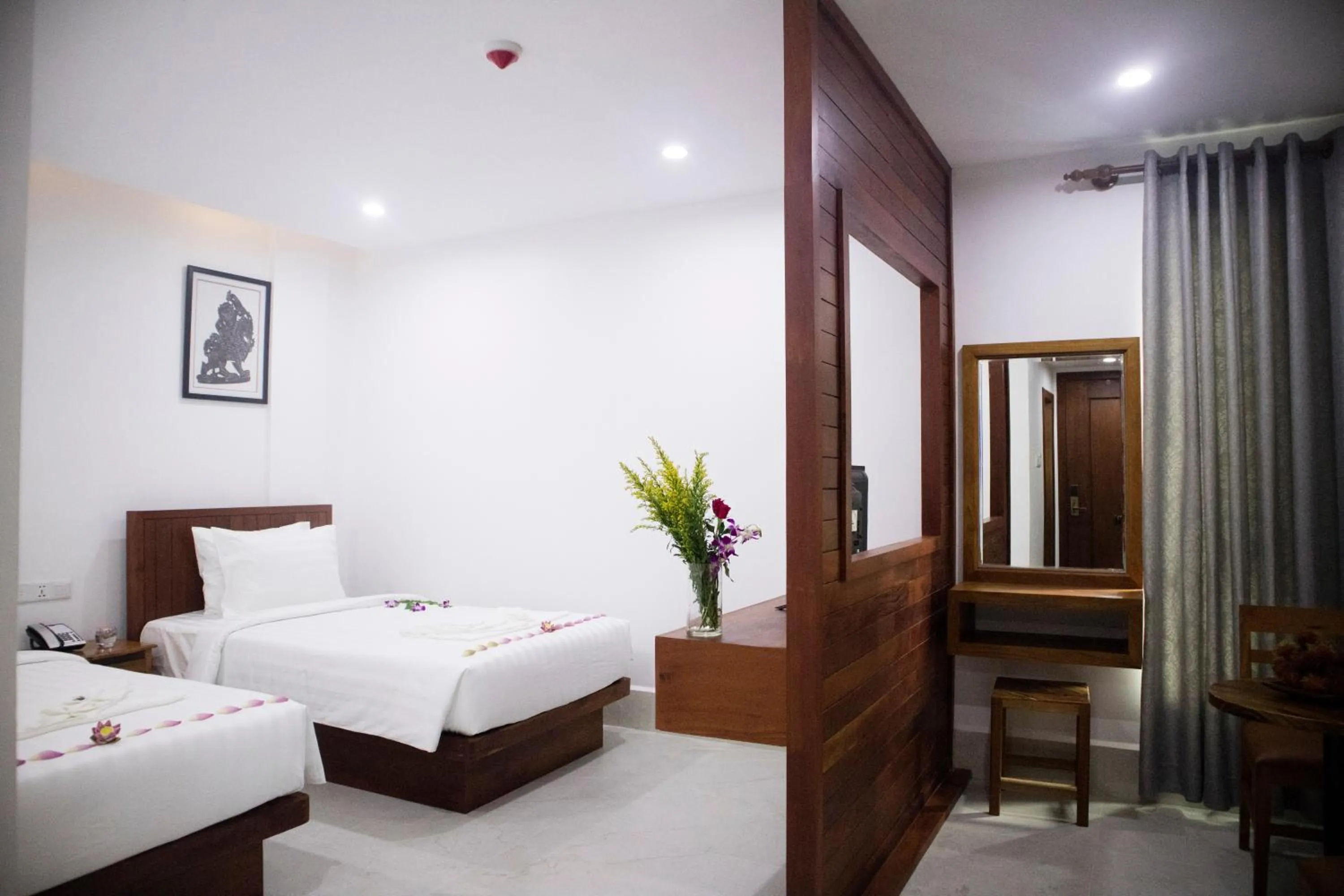 Shower in Angkor City View Hotel