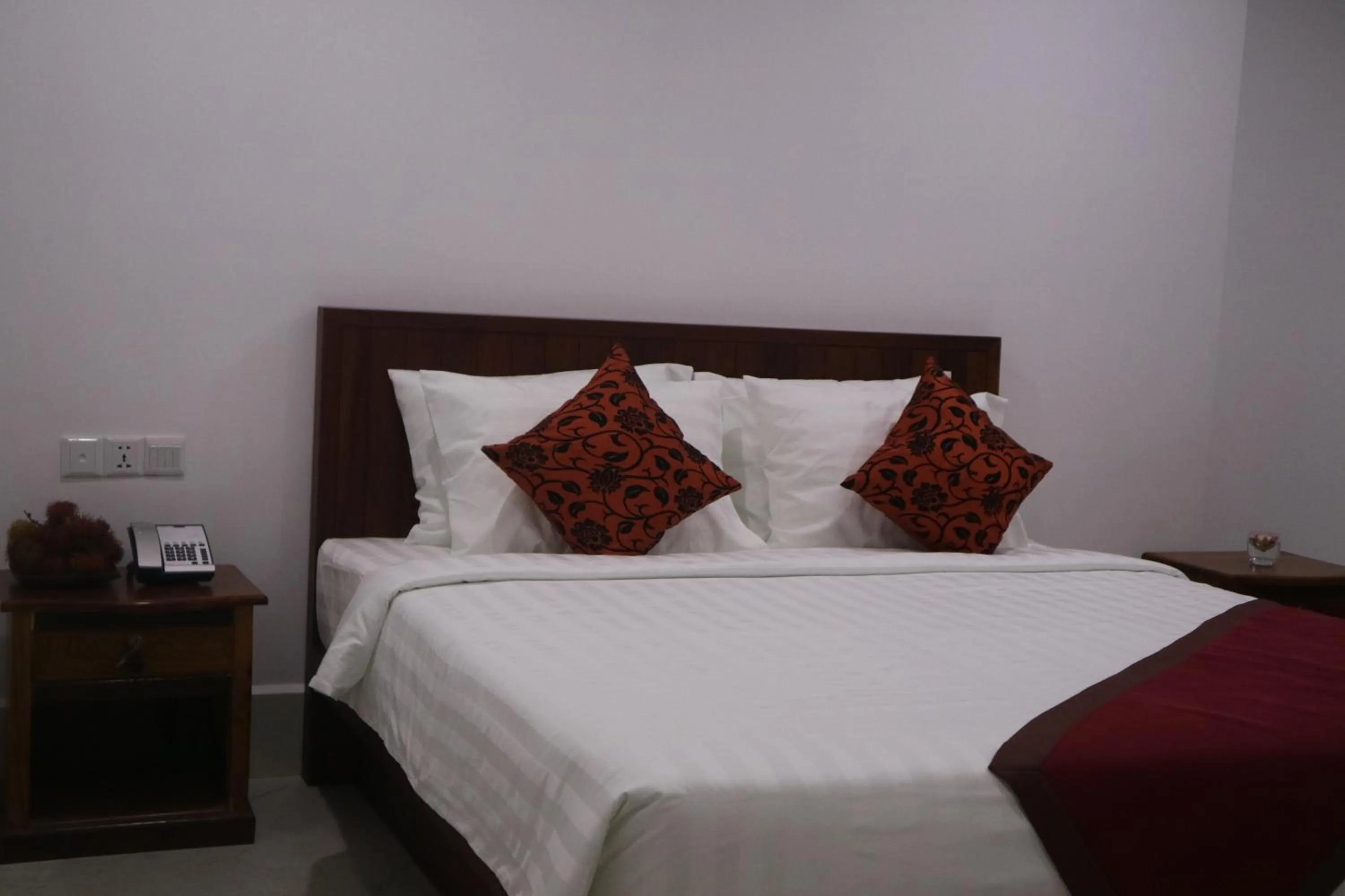 Bed in Angkor City View Hotel