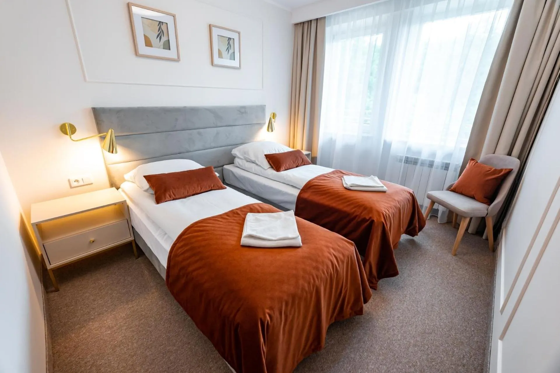 Photo of the whole room, Bed in Ośrodek Szkoleniowo Wypoczynkowy Galicya