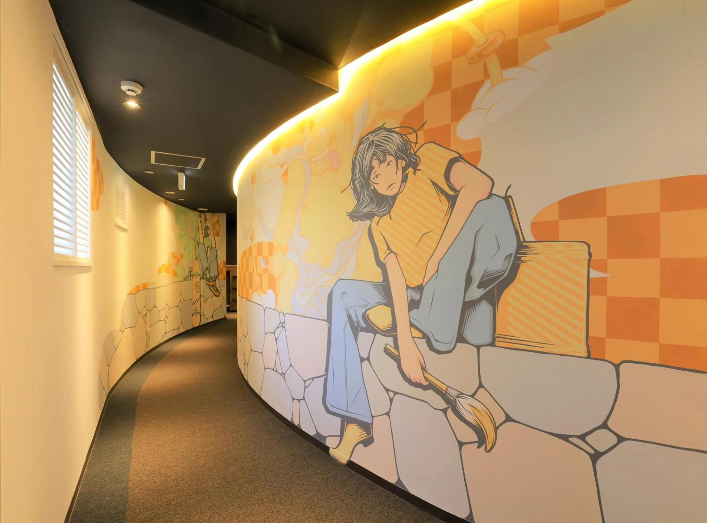 Photo of the whole room in Tabist CapsuleHotel APODS Himeji Station