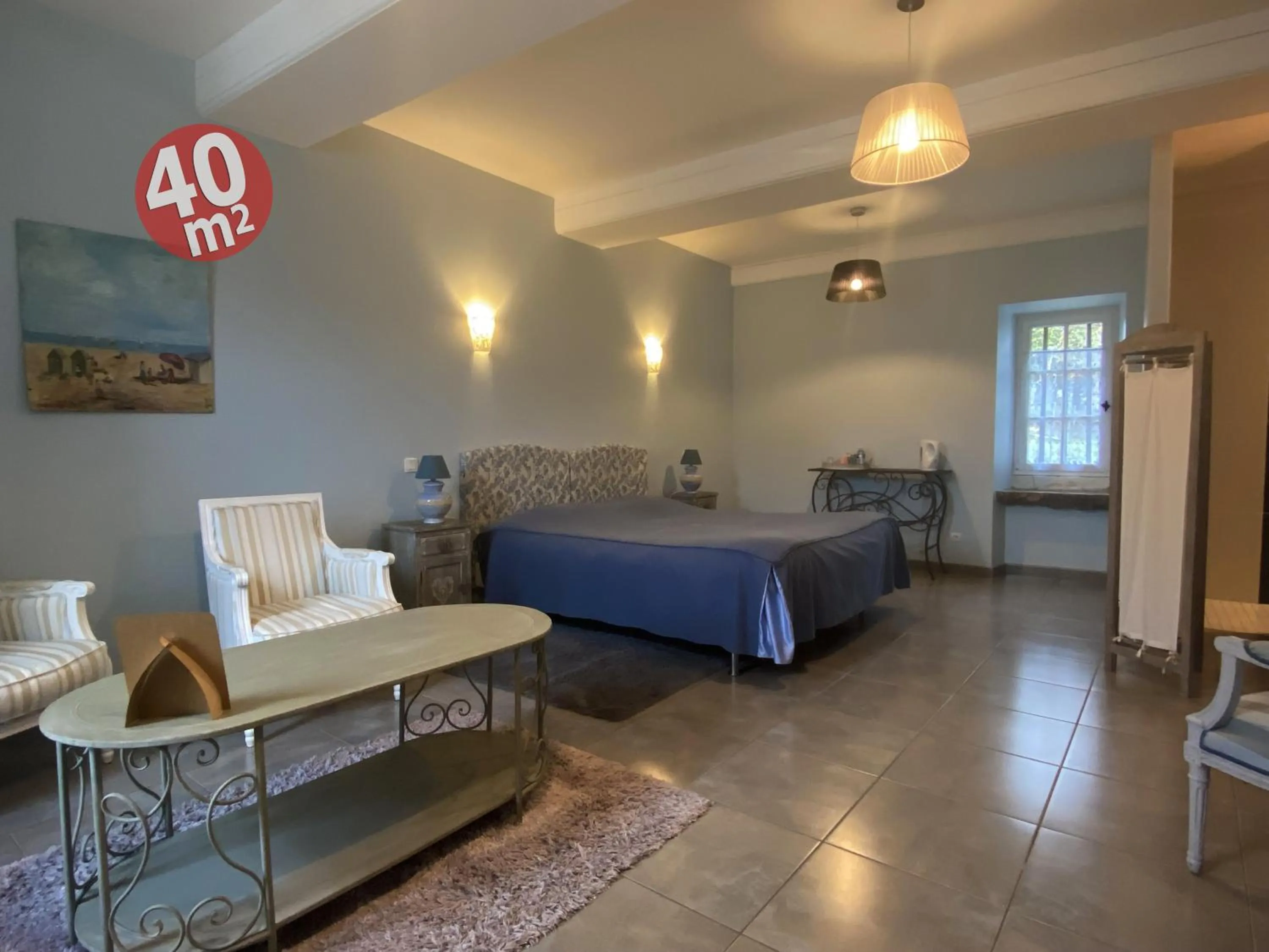 Photo of the whole room, Bed in Domaine Les Bertrands