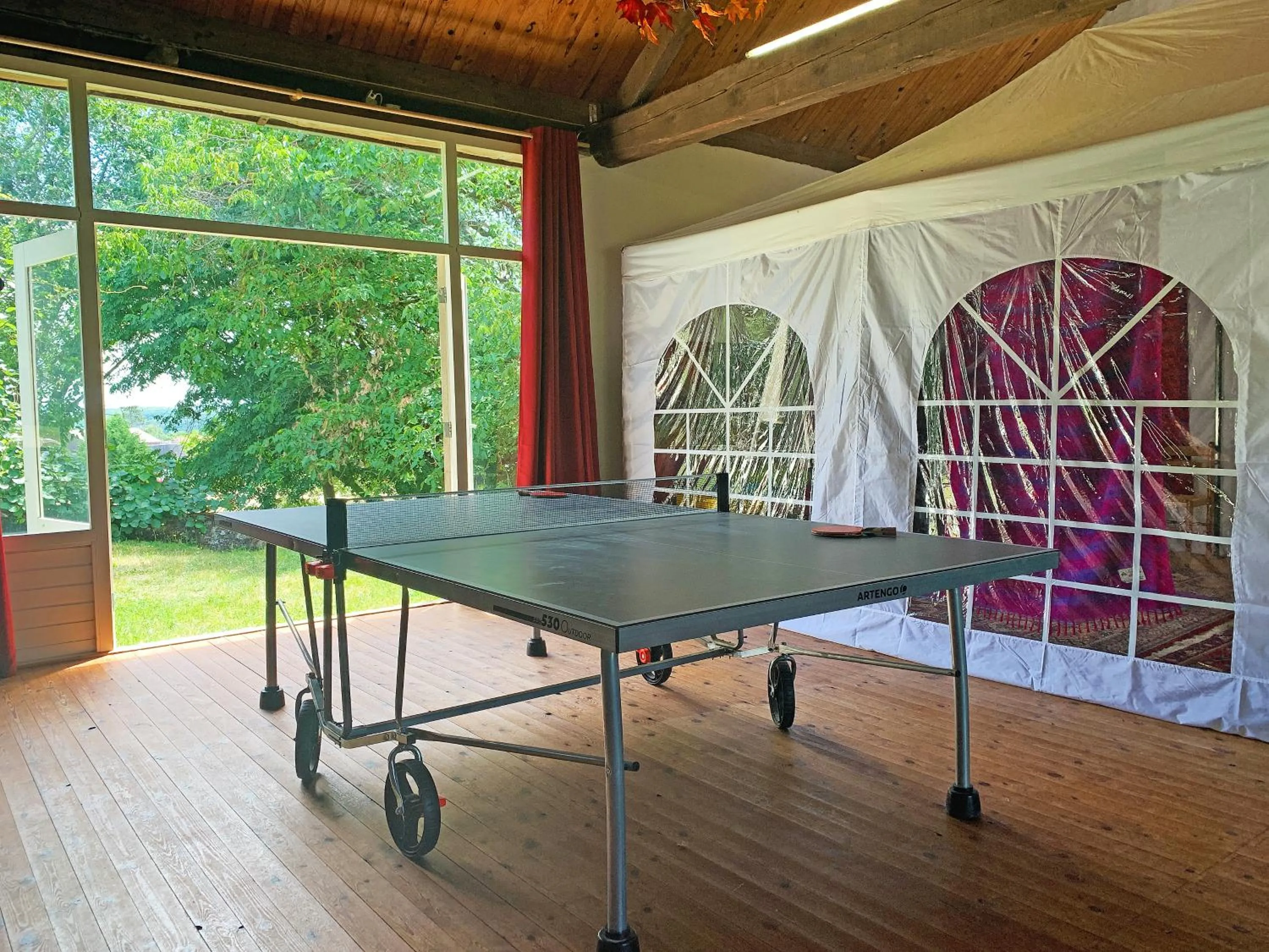 Table tennis in Domaine Les Bertrands