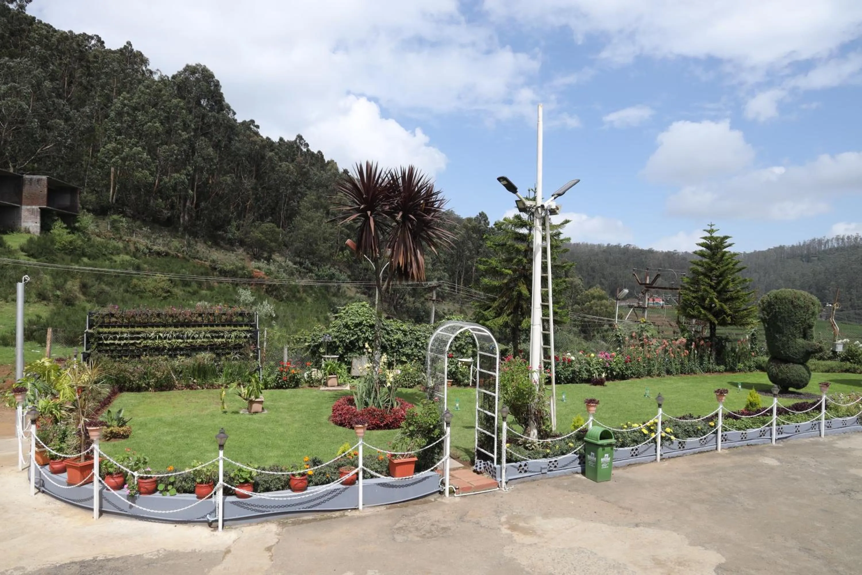 Garden in Delightz Inn