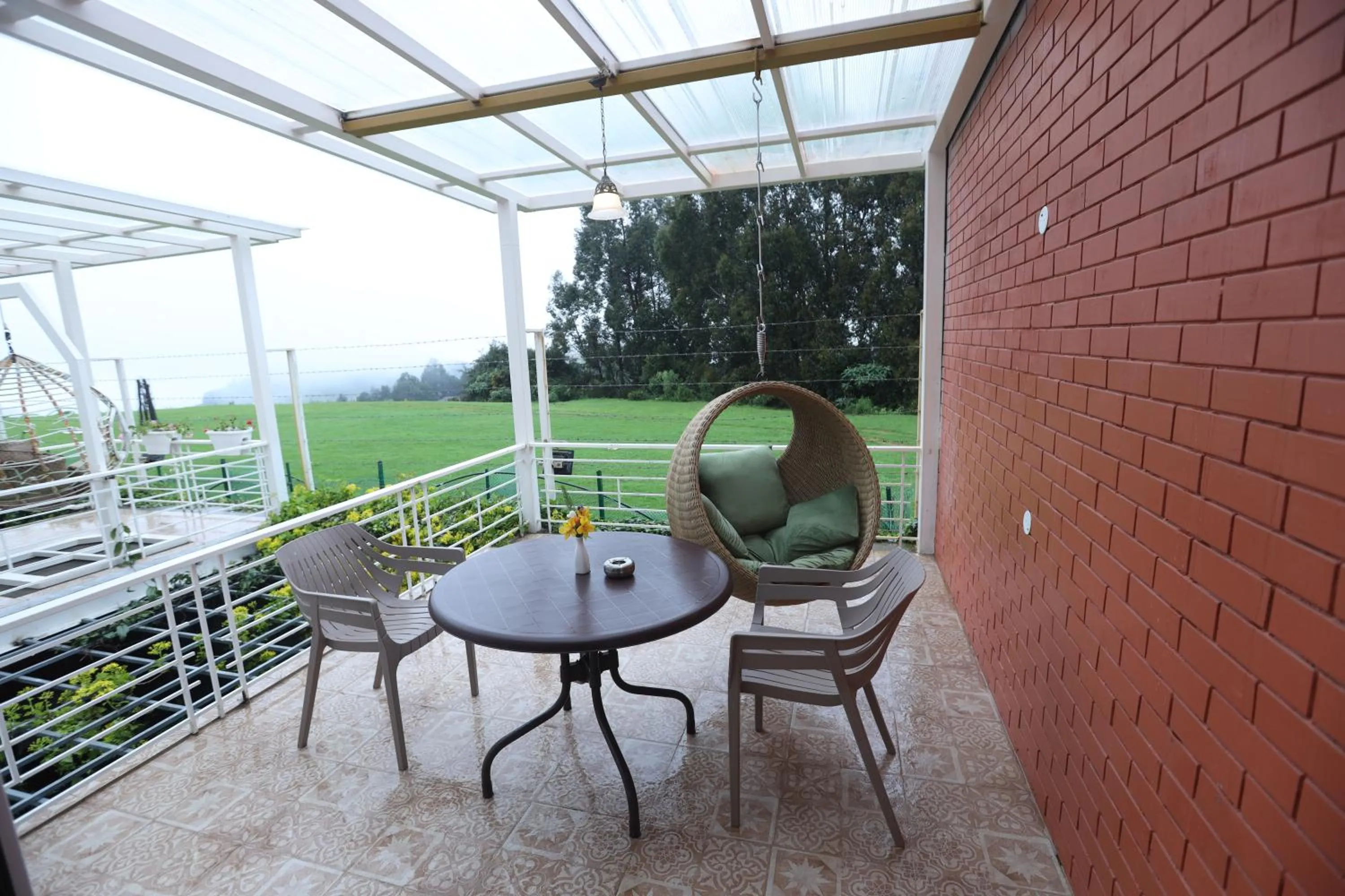 Balcony/Terrace in Delightz Inn