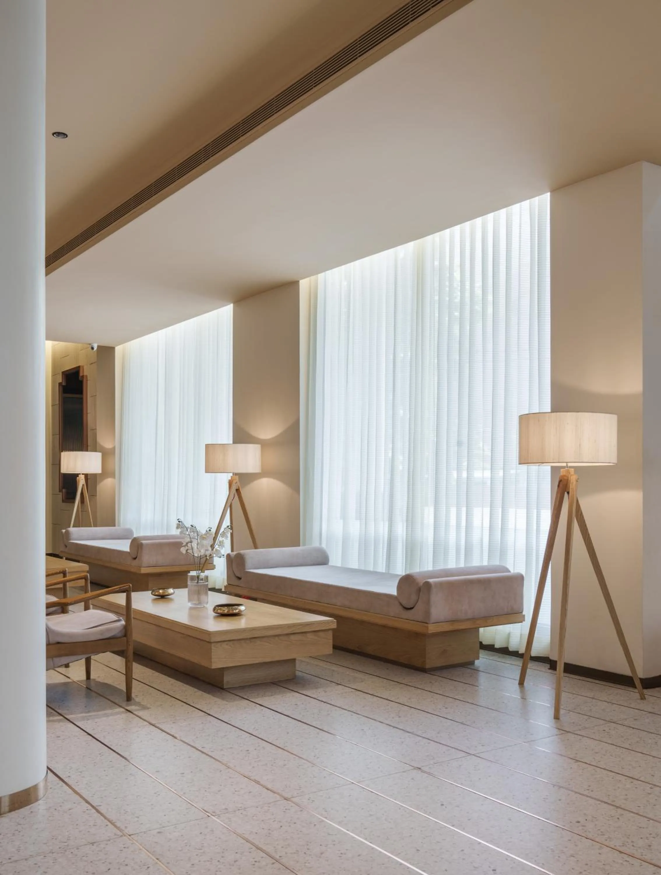 Lobby or reception, Bed in 37th Crescent Hotel Bengaluru