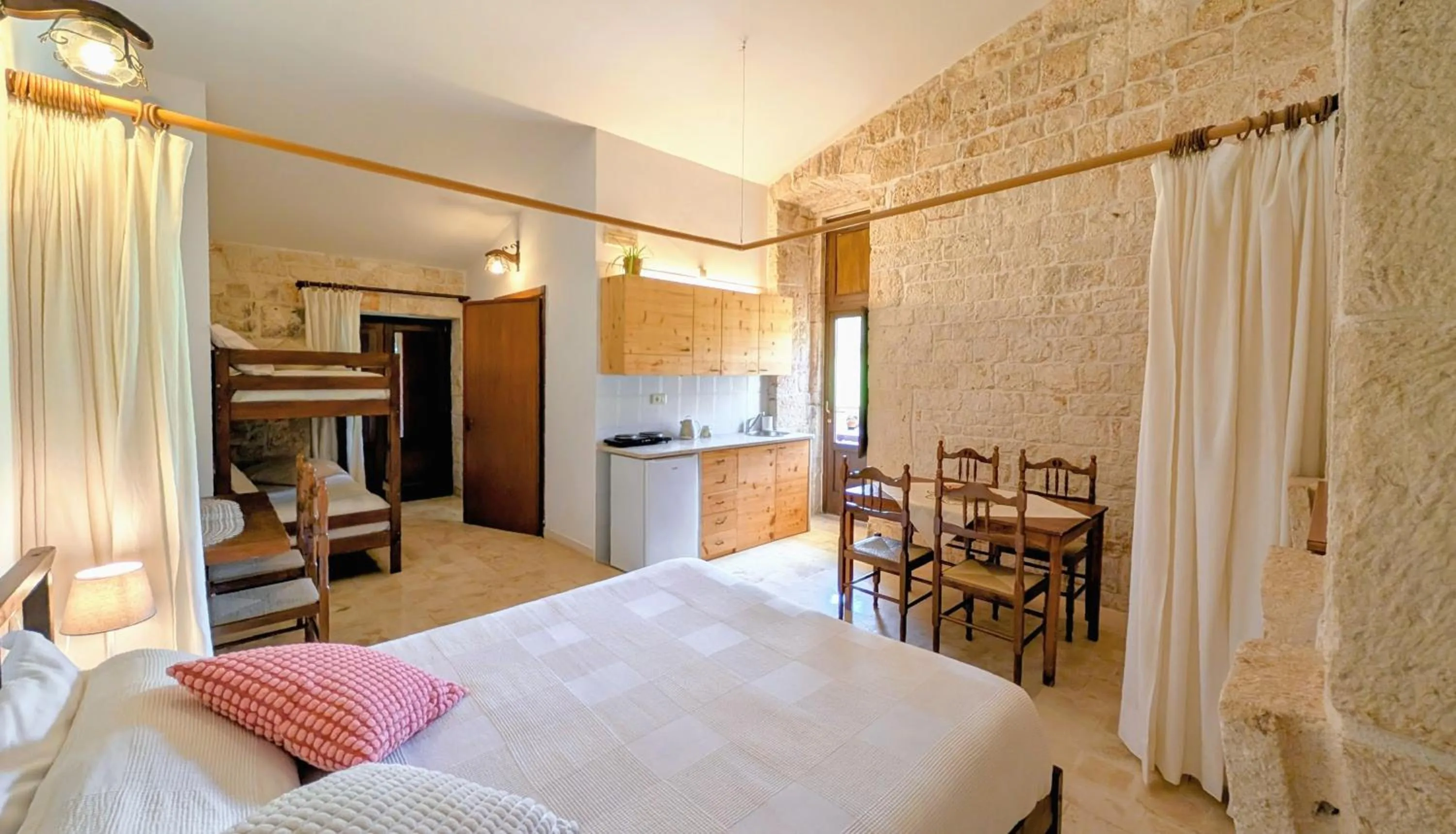 Bed in Trulli Panoramici