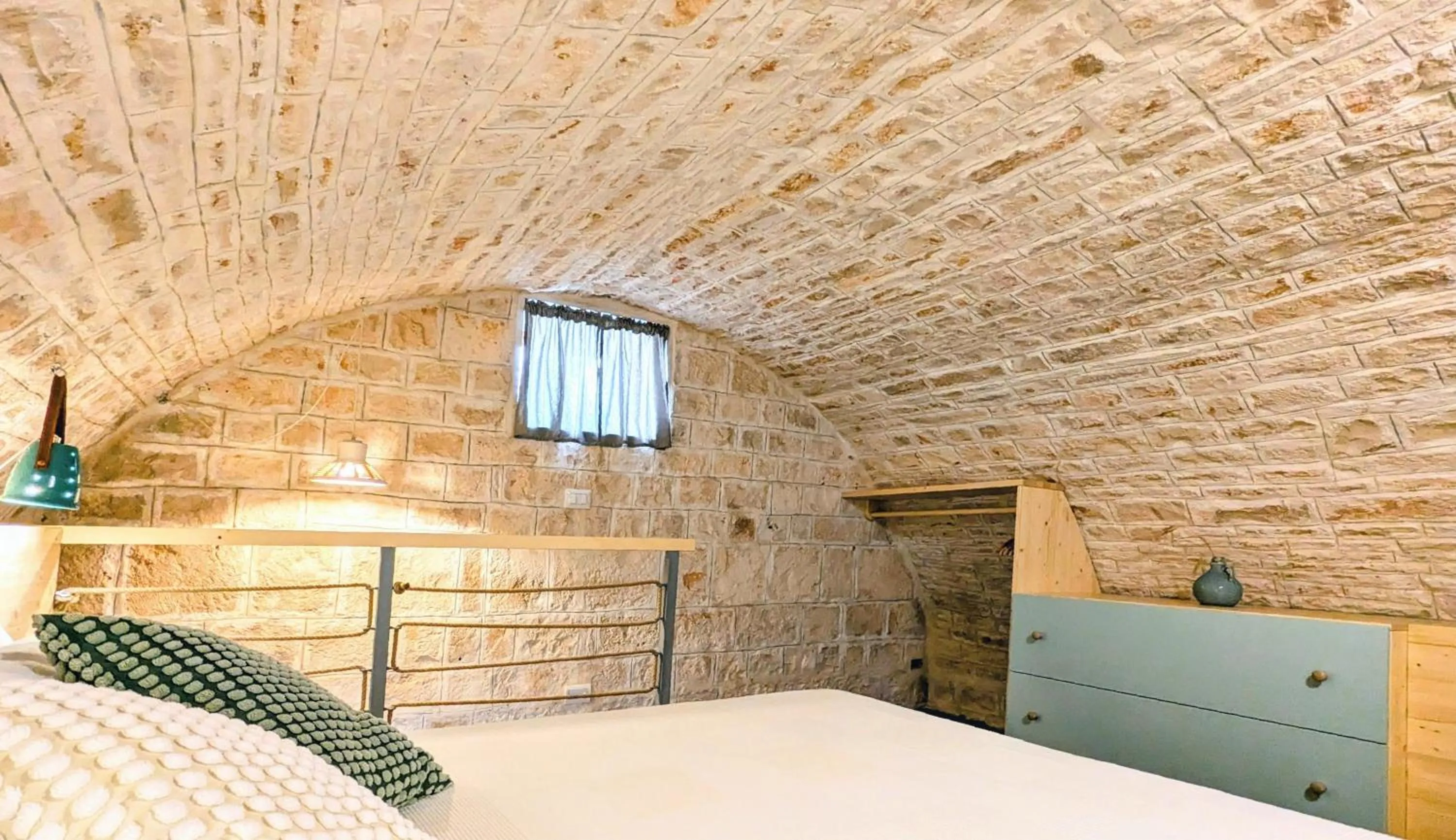 Bed in Trulli Panoramici