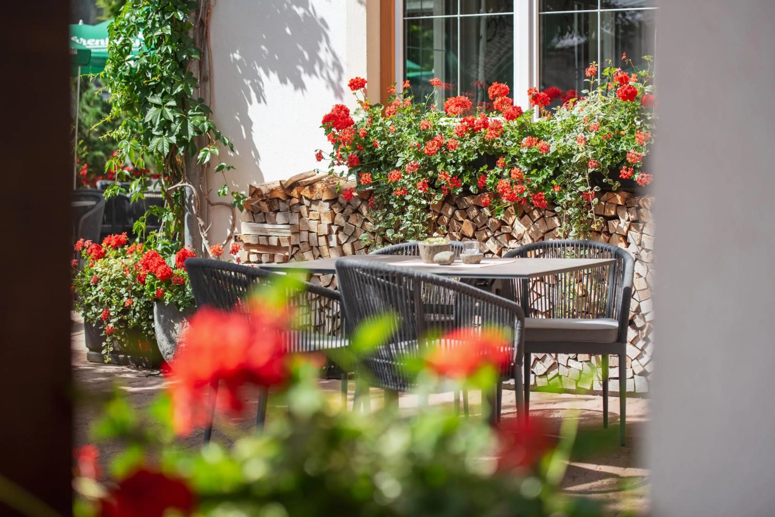 Patio in Hotel Pettneuerhof
