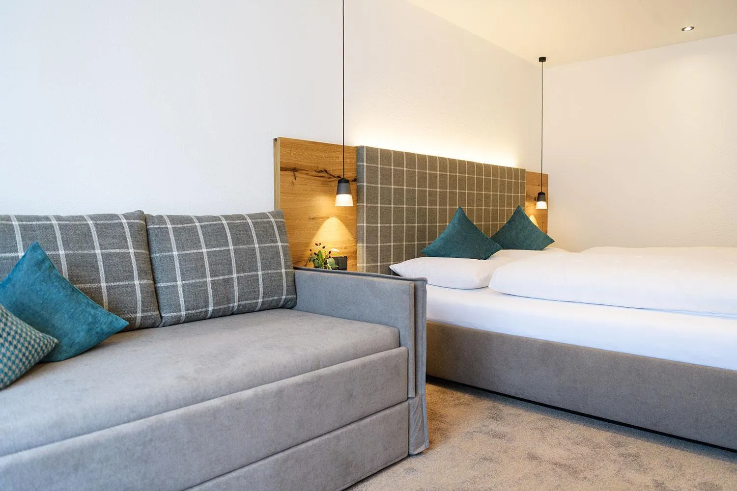 Photo of the whole room, Bed in Hotel Pettneuerhof