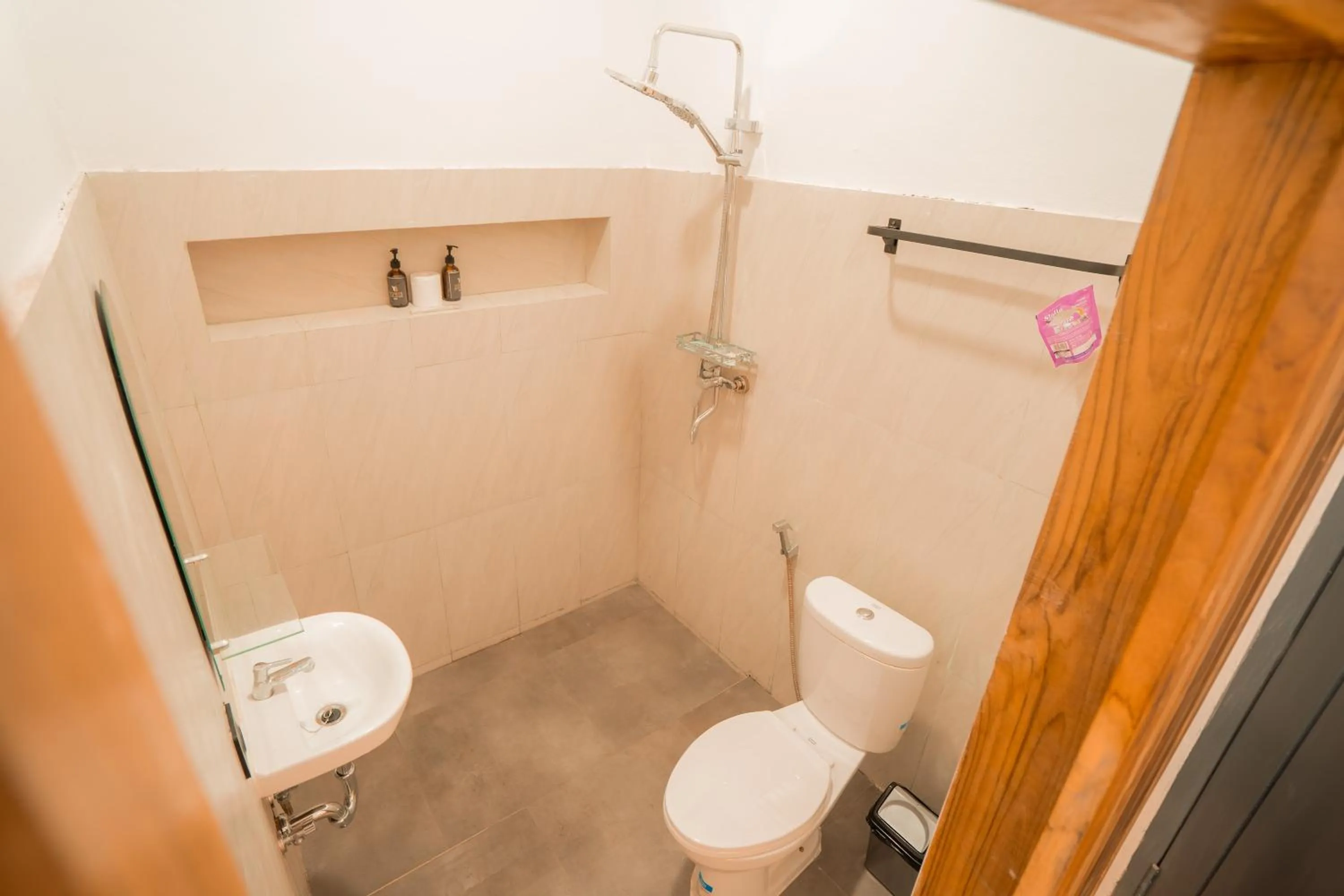 Bathroom in Yoki's Bungalows