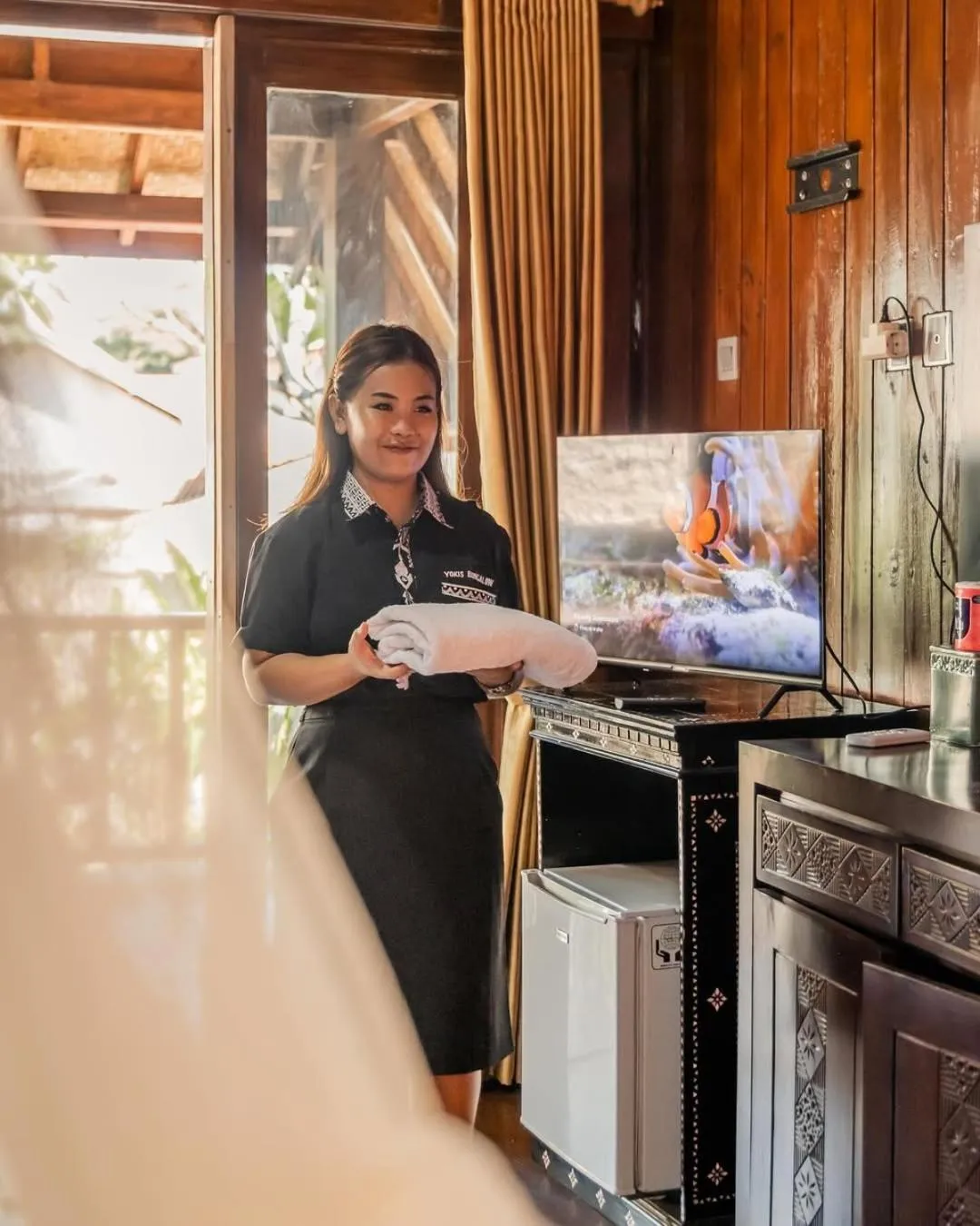 TV and multimedia in Yoki's Bungalows