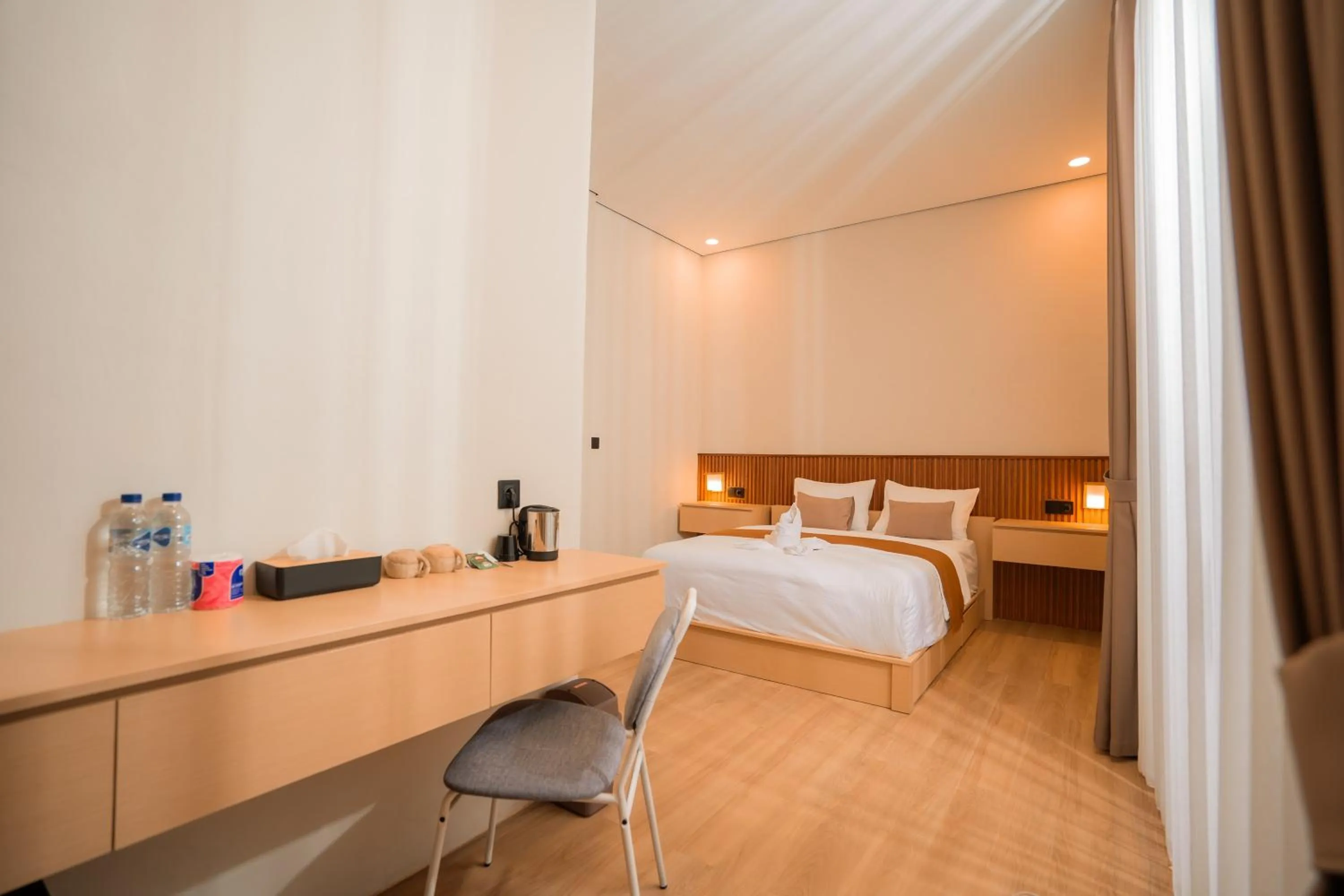 Bedroom, Bed in Yoki's Bungalows