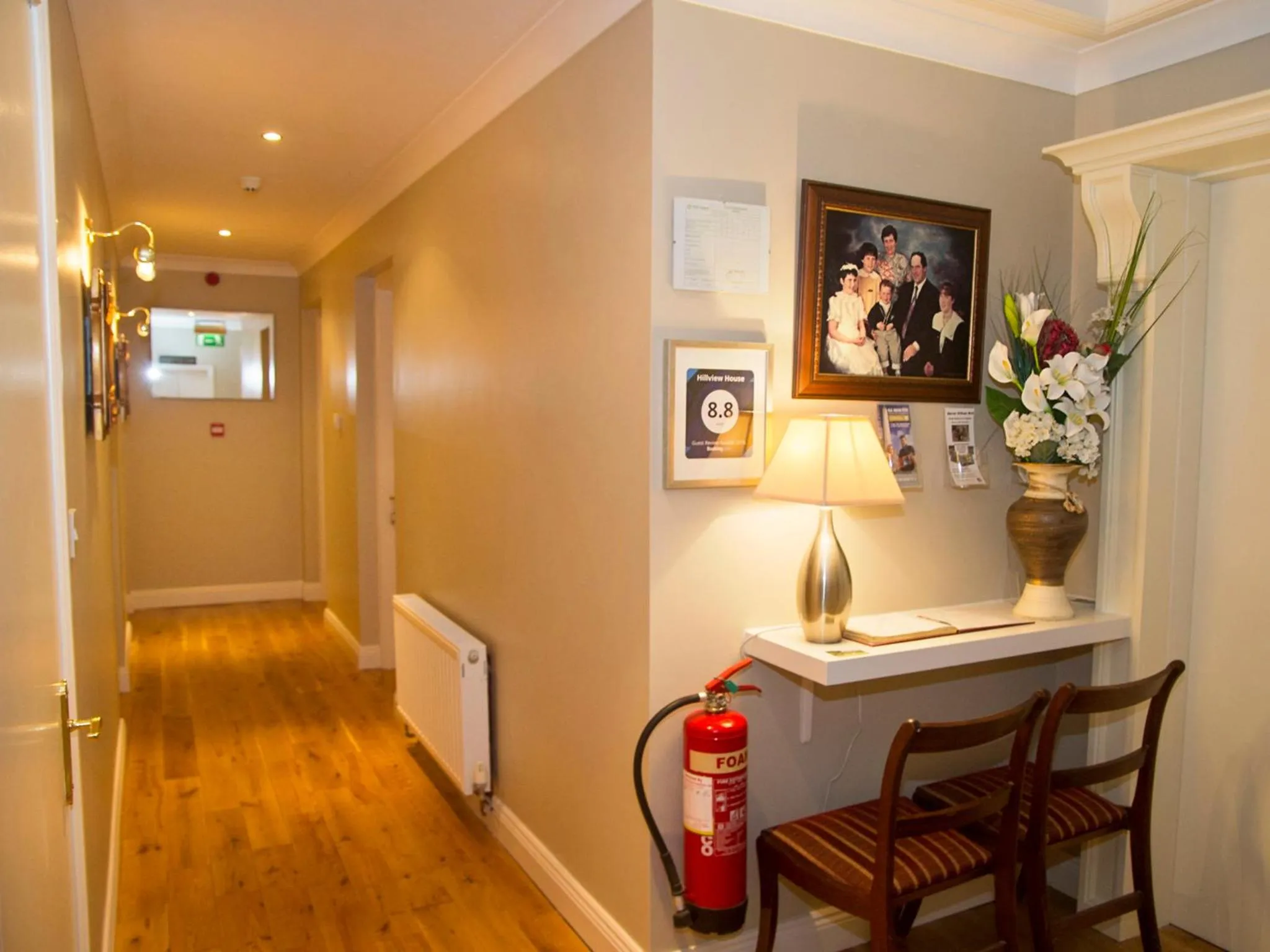 Decorative detail in Hillview House