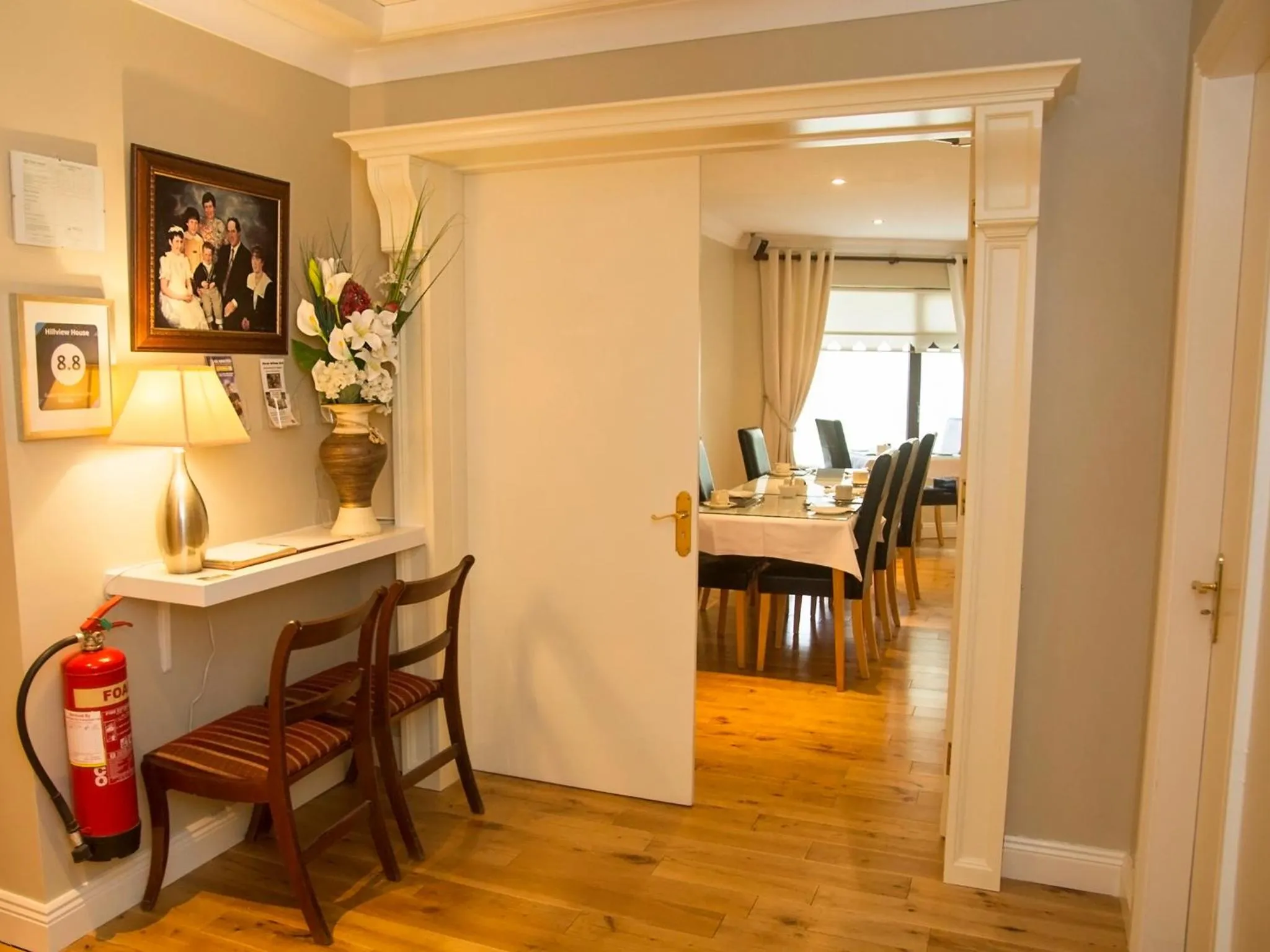 Decorative detail in Hillview House