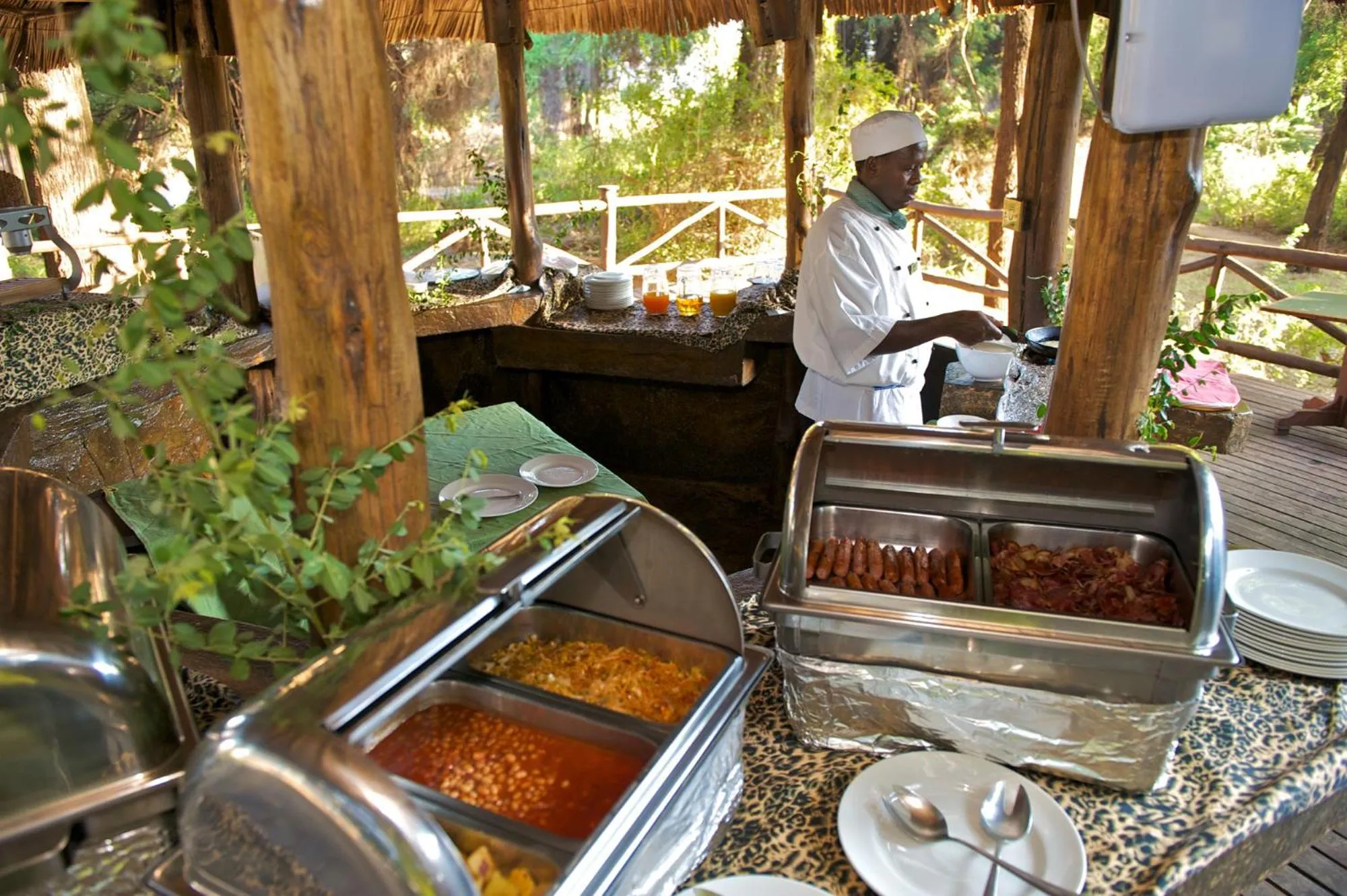Food in Samburu Intrepids Tented Camp