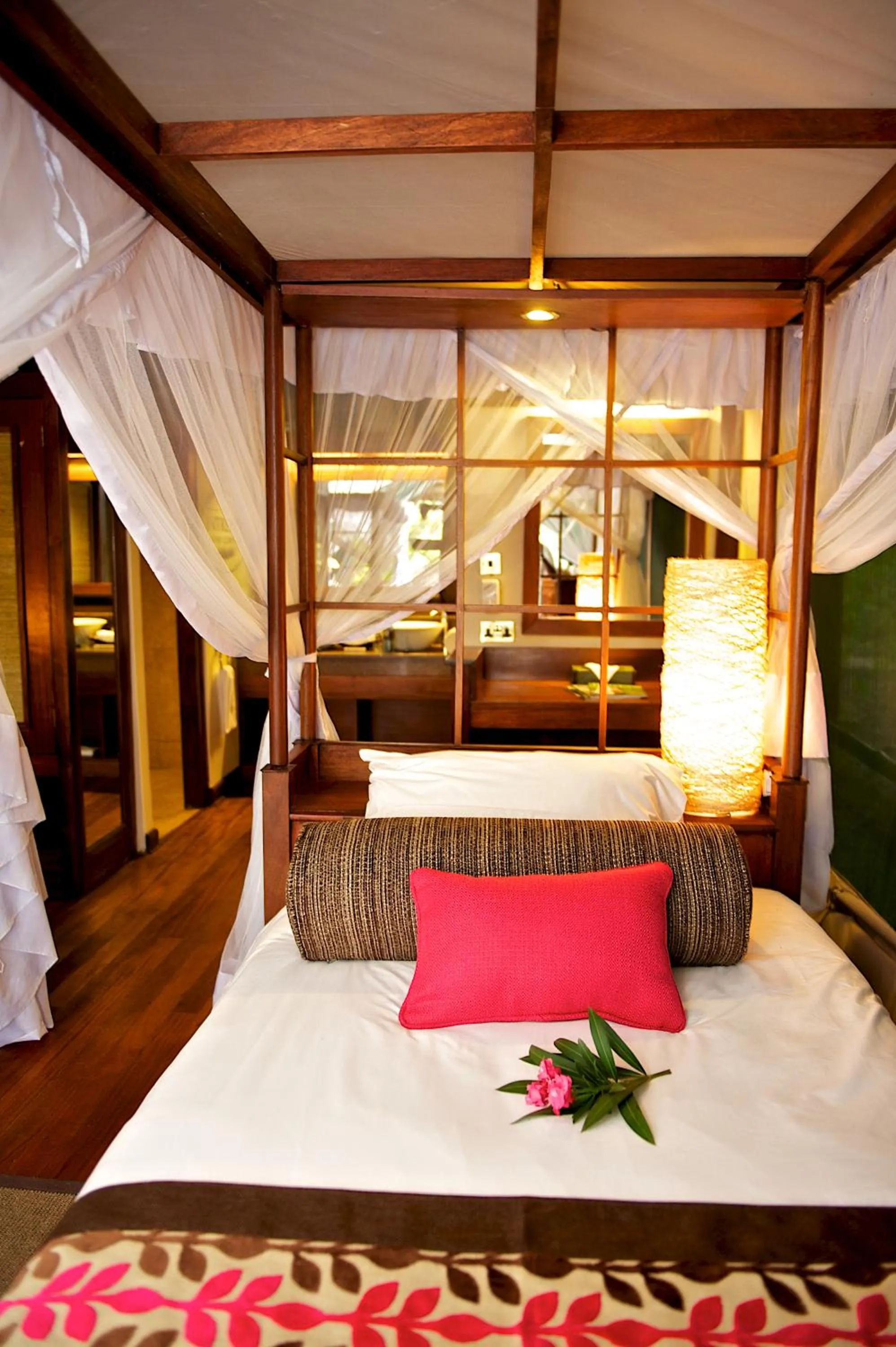 Bed in Samburu Intrepids Tented Camp