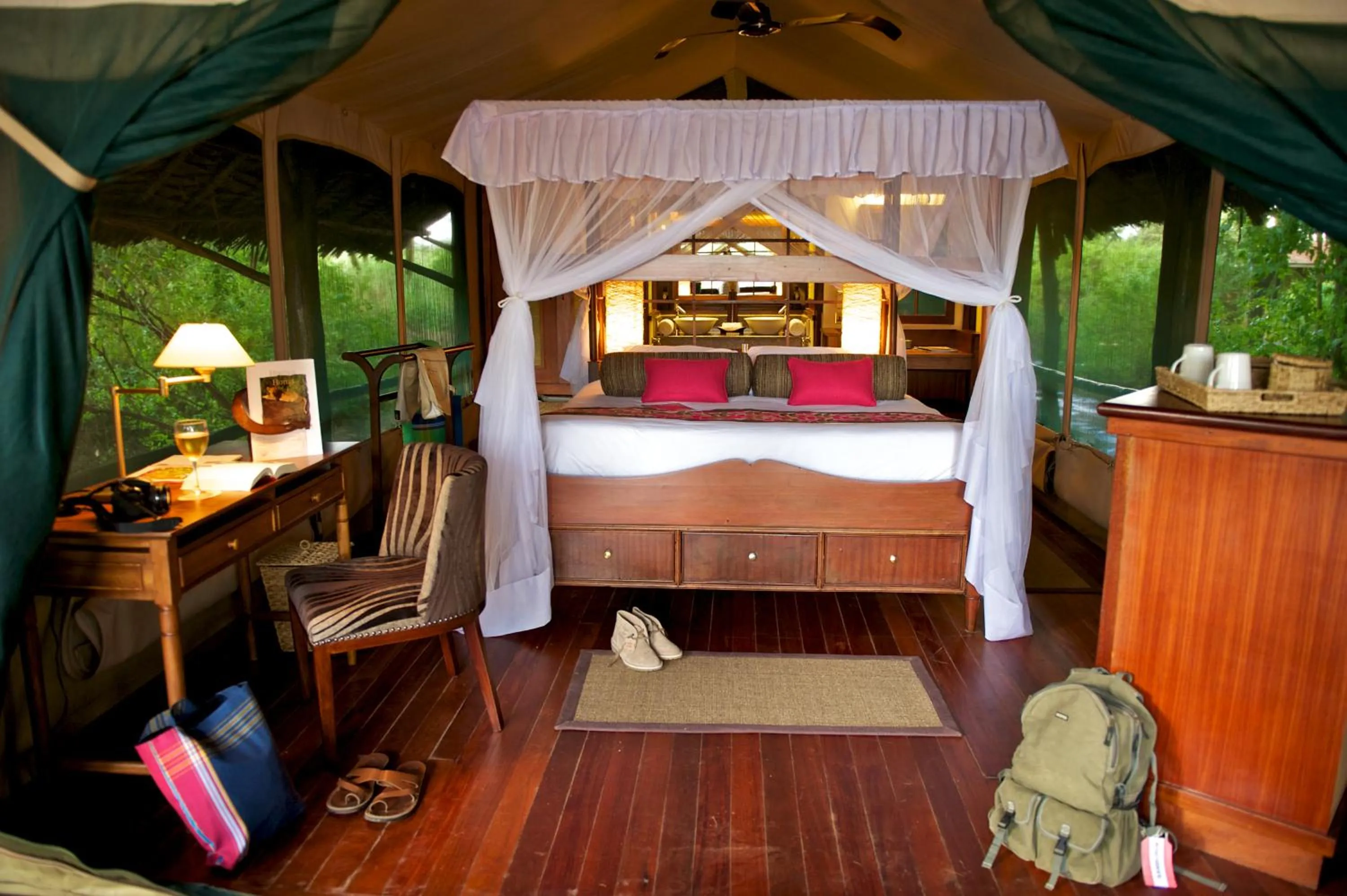 Photo of the whole room, Bed in Samburu Intrepids Tented Camp