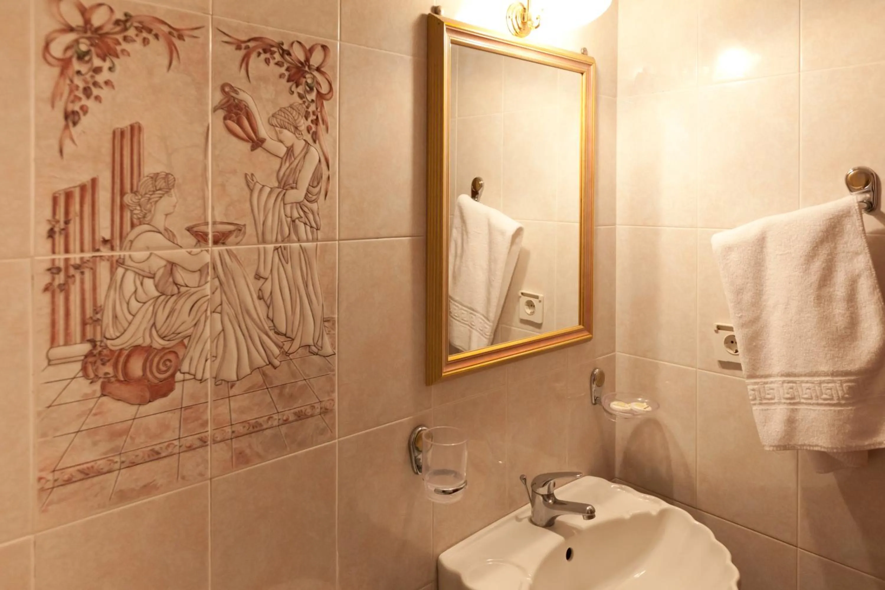 Bathroom in Pension Eleni