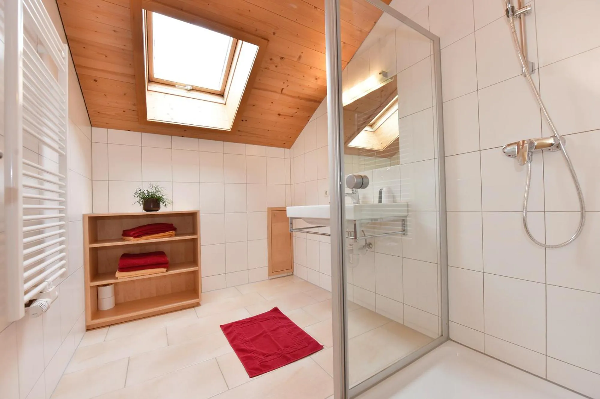 Bathroom in Panoramahof Eggele