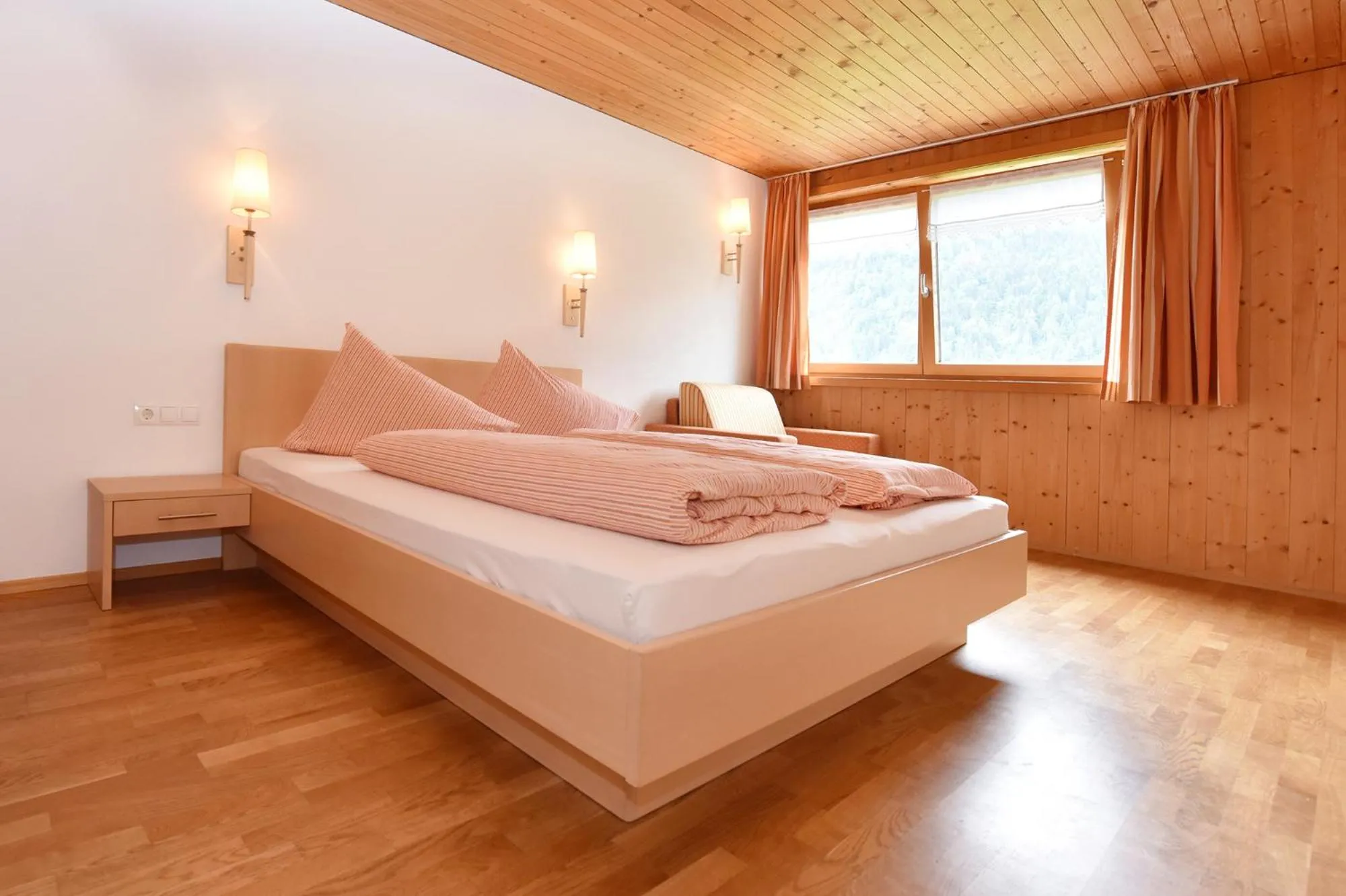 Bedroom, Bed in Panoramahof Eggele