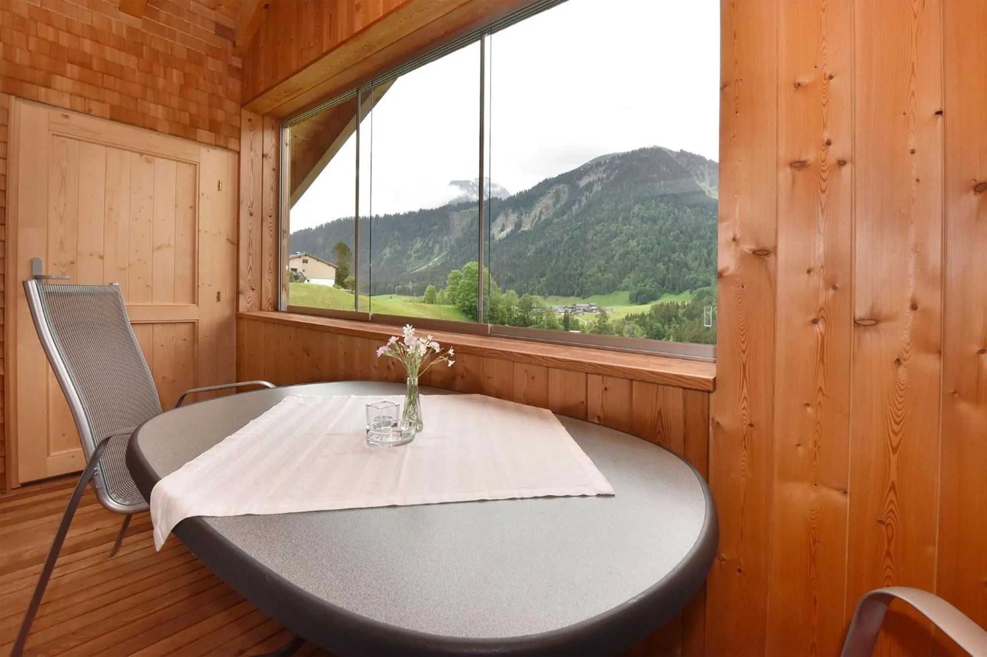 View (from property/room) in Panoramahof Eggele