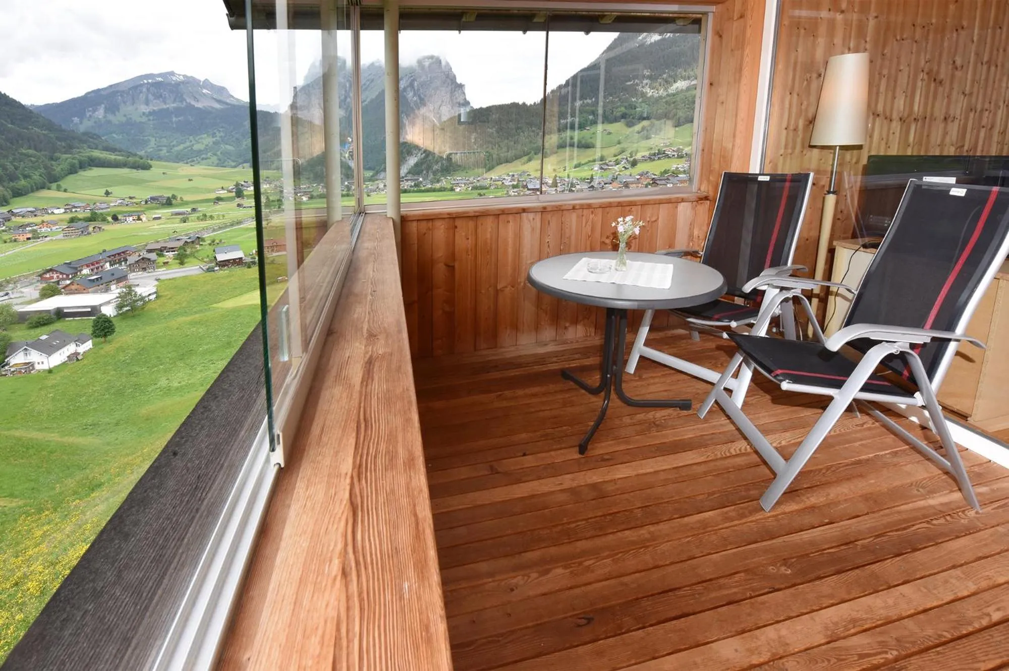 View (from property/room) in Panoramahof Eggele