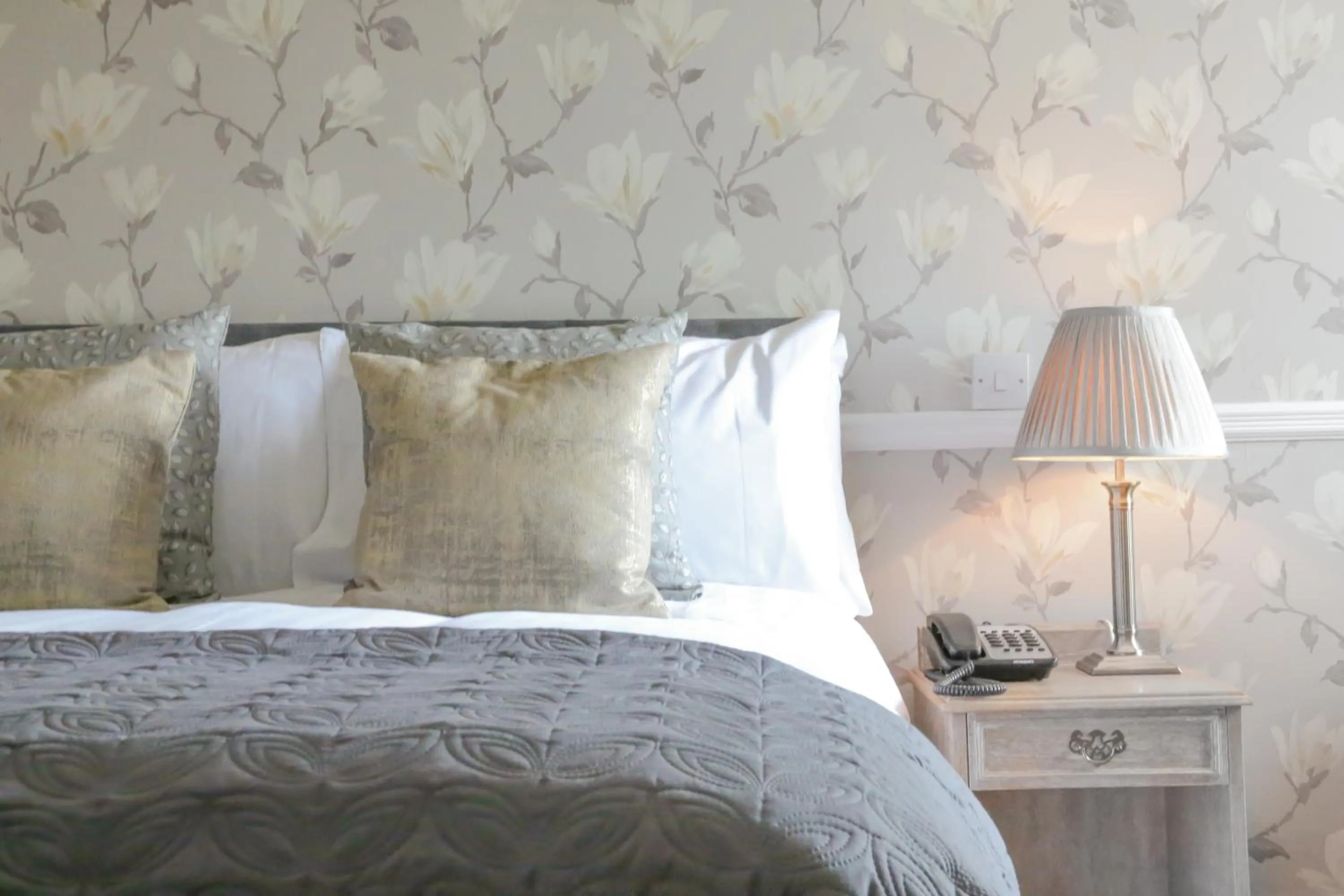 Bed in Llechwen Hall