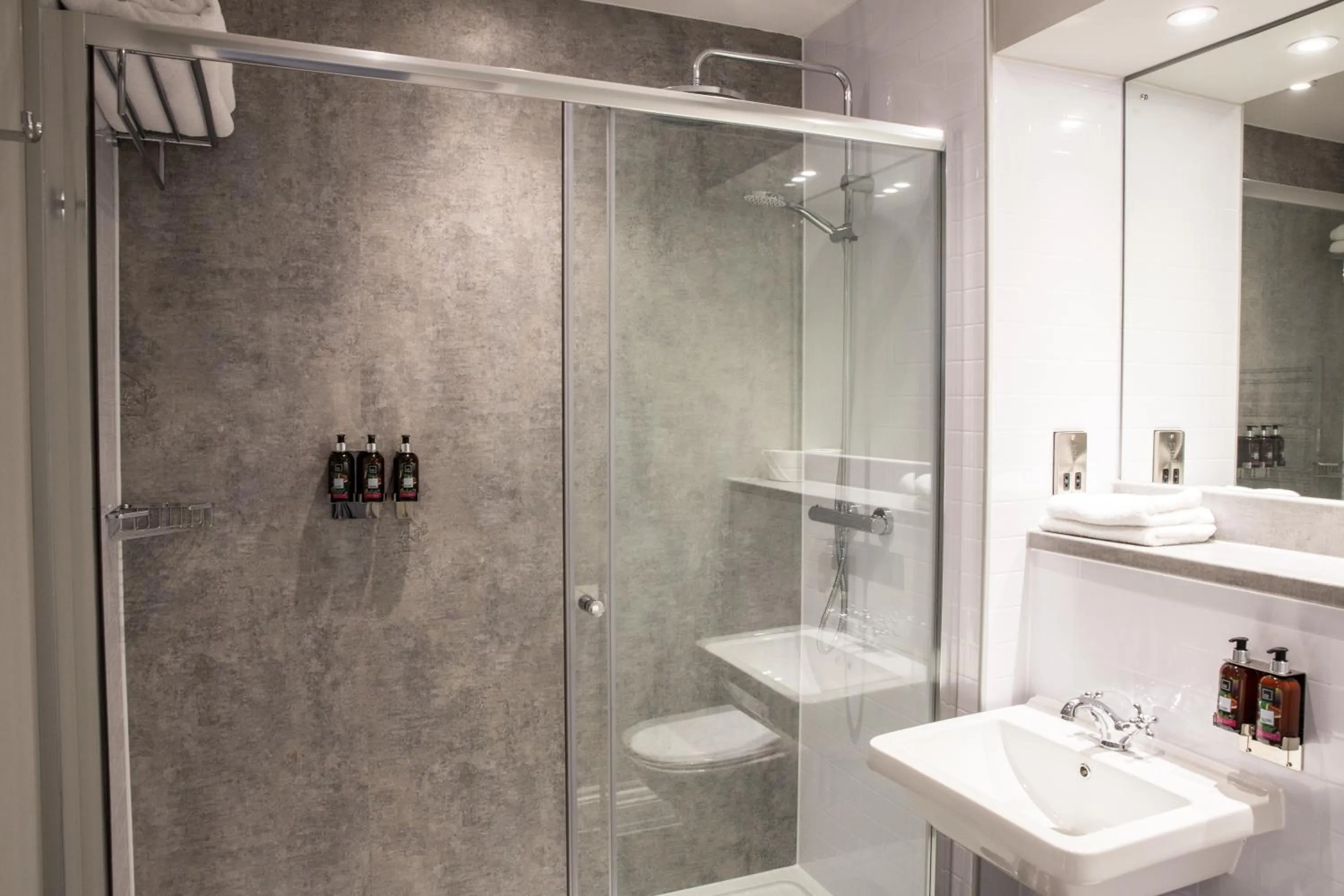 Bathroom in Llechwen Hall