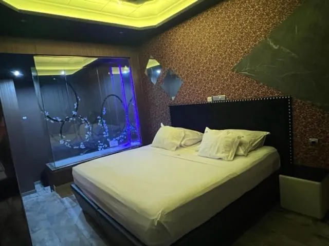 Bed in V Hotel