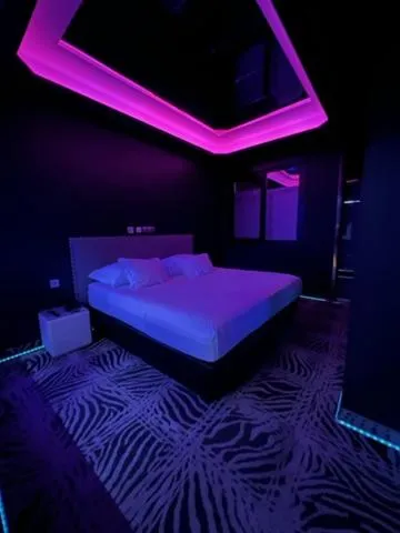 Bed in V Hotel