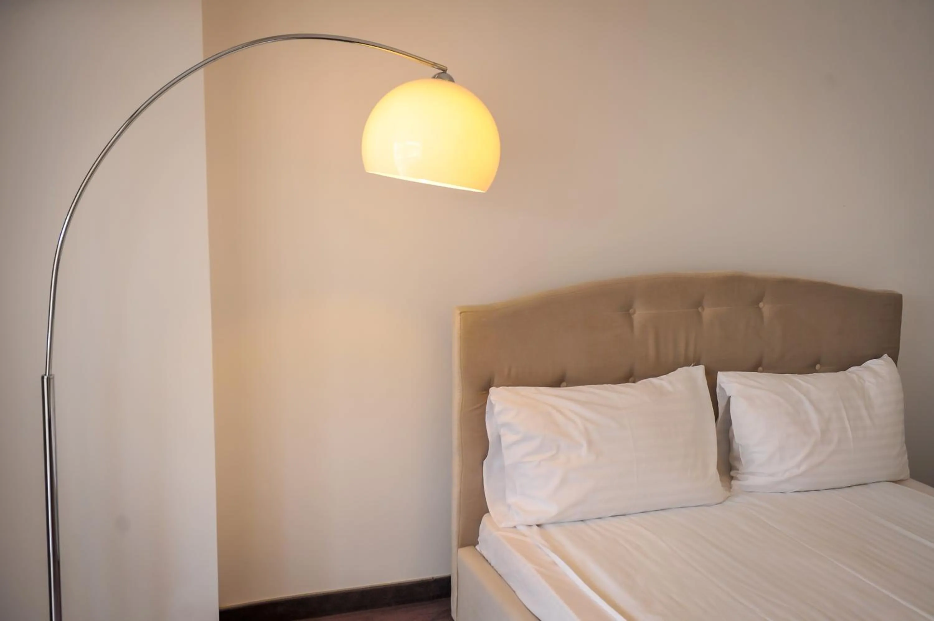 Bed in Apart Hotel Vlad Tepes