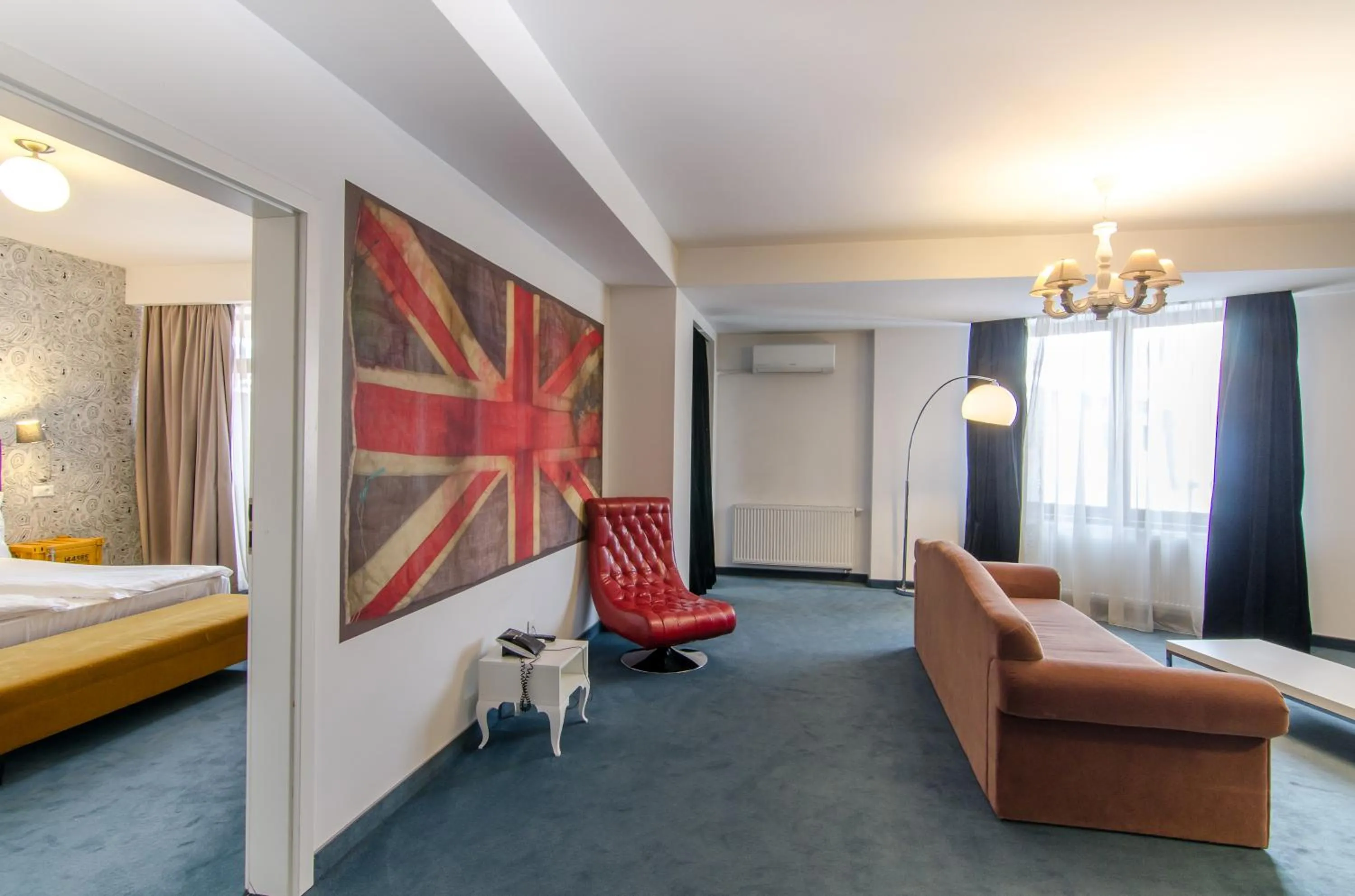 Bed in Apart Hotel Vlad Tepes