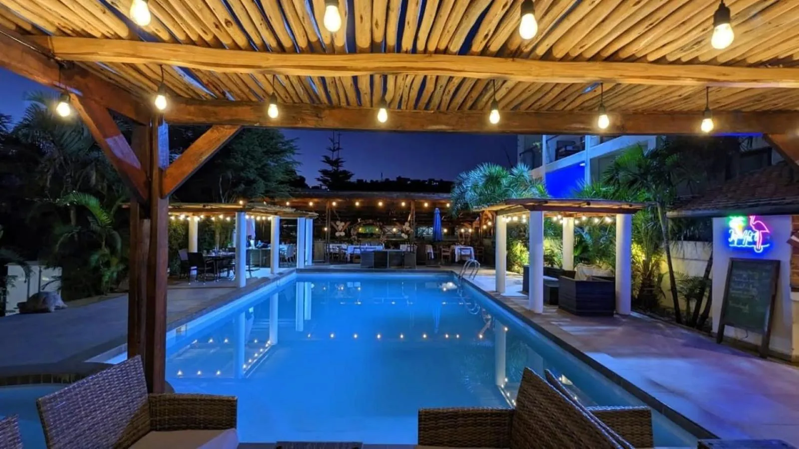 Swimming pool in Ikopa Hôtel Madagascar