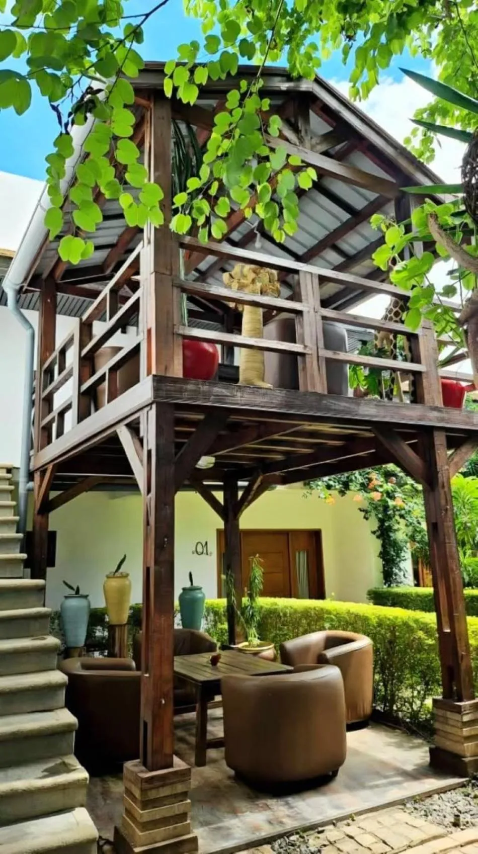 Lobby or reception in Ikopa Hôtel Madagascar