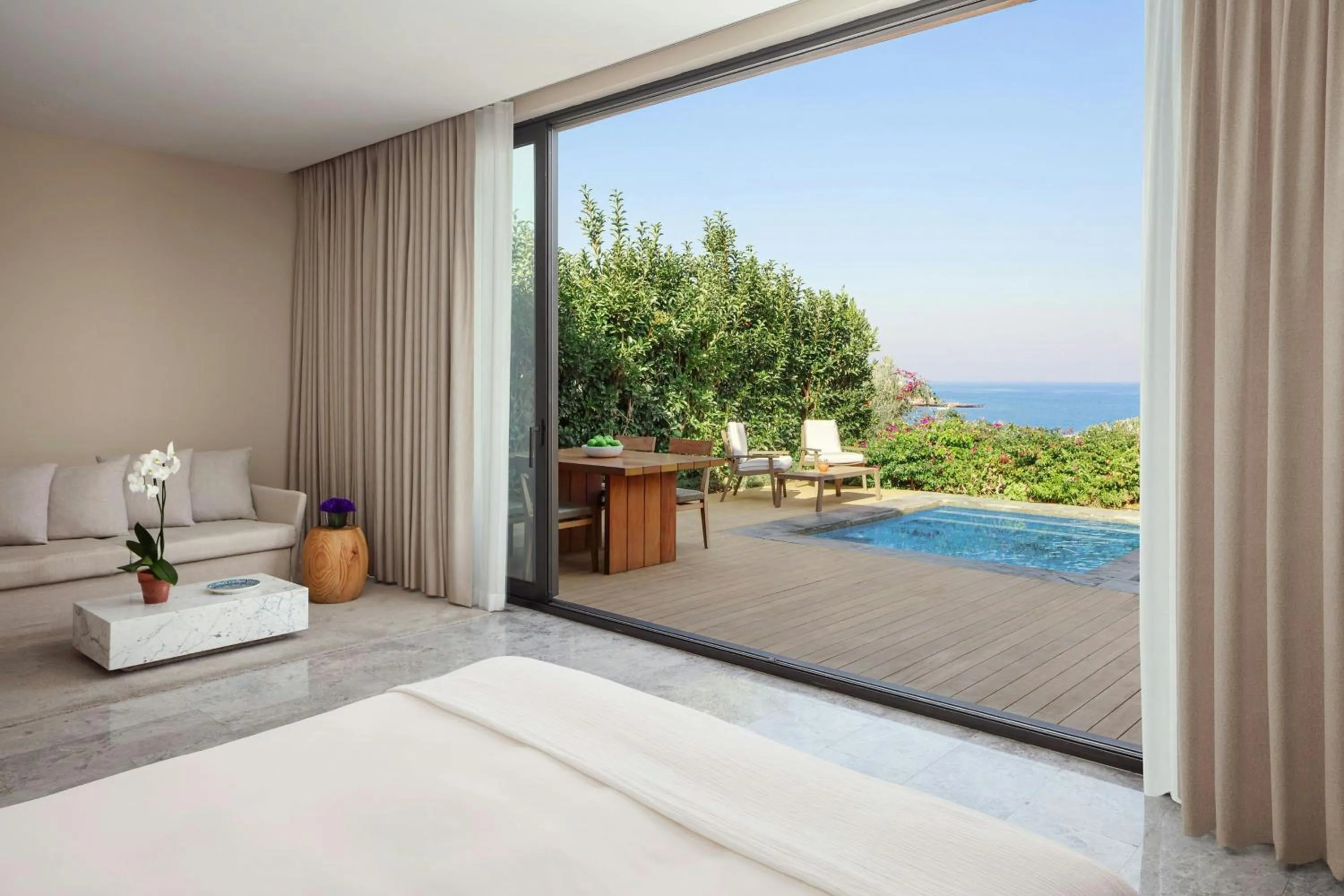 Swimming pool in The Bodrum EDITION